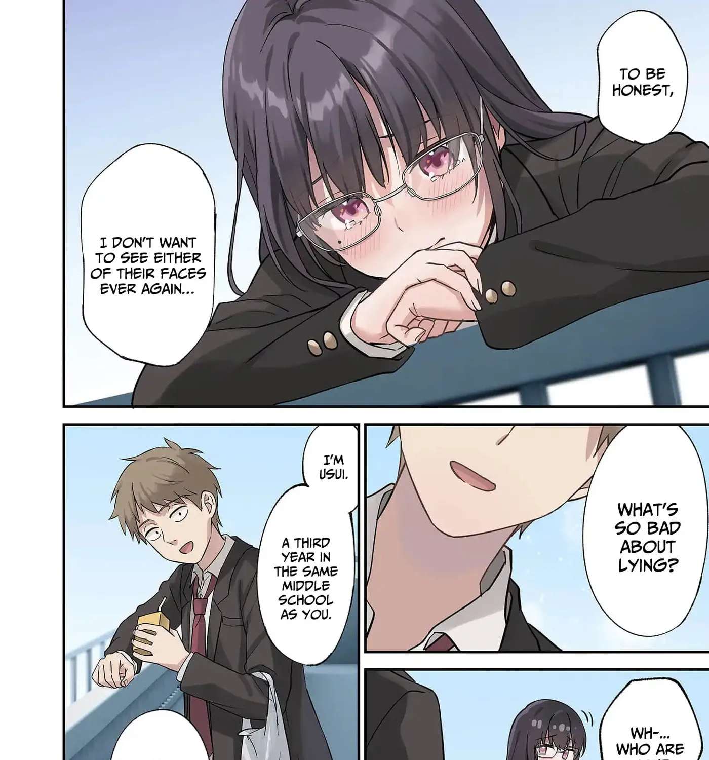Lying Girlfriend Kagemori-san Chapter 8 - page 18