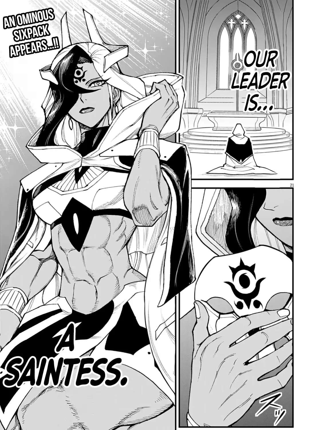 Game Akuyaku Kizoku ni Tensei Shita Ore wa, Chiito Kin'niku de Musou Suru Chapter 47 - page 21