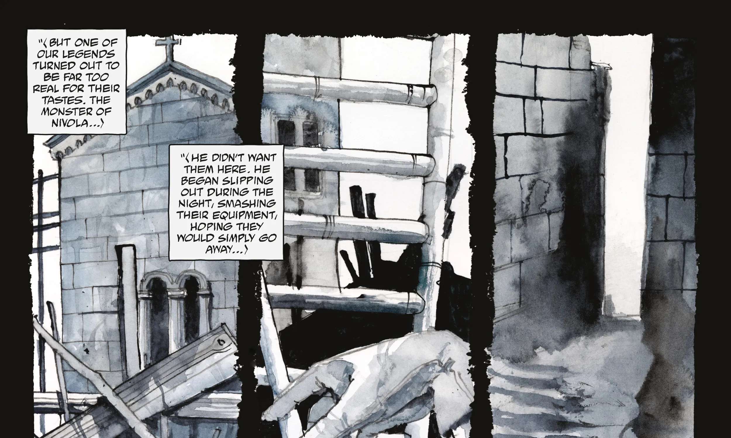 Hellboy and the B.P.R.D.: The Monster of Nivola Chapter 1 - page 28