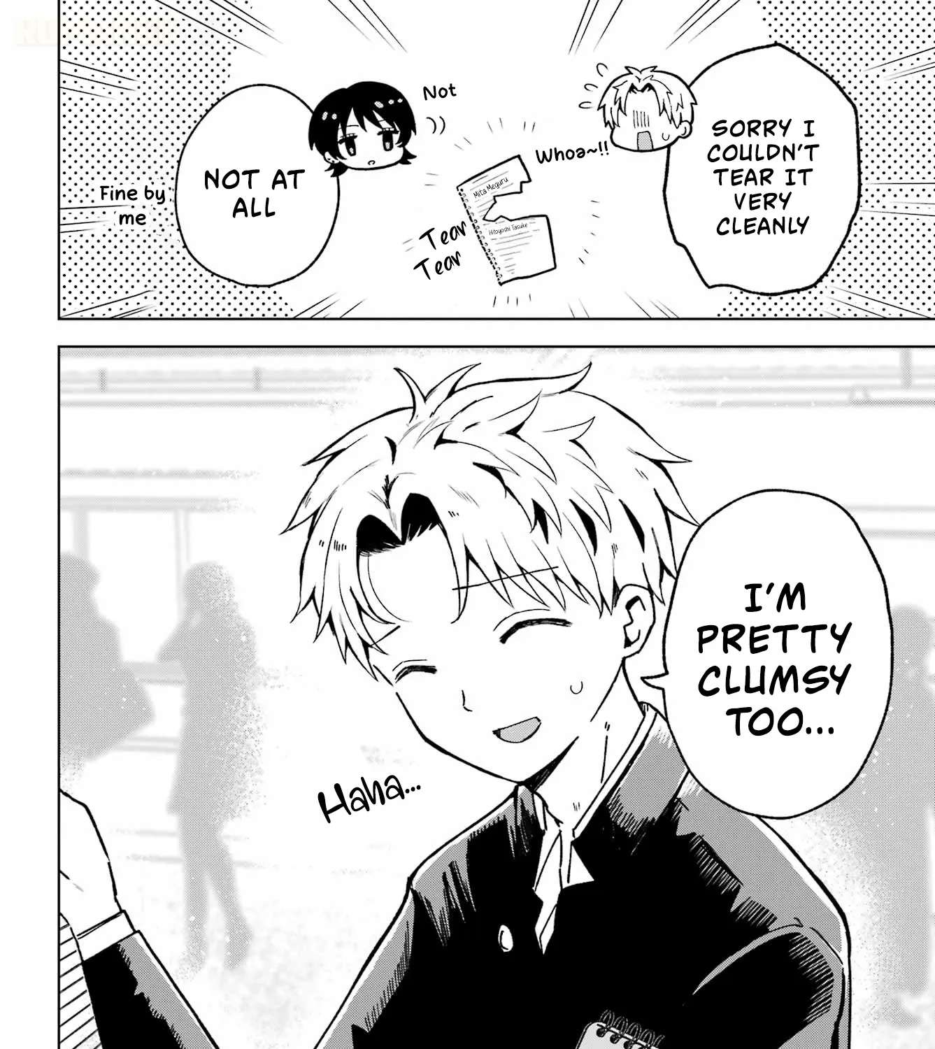 A Girl from Another School Who's Not Very Good at Living Chapter 3 - page 28