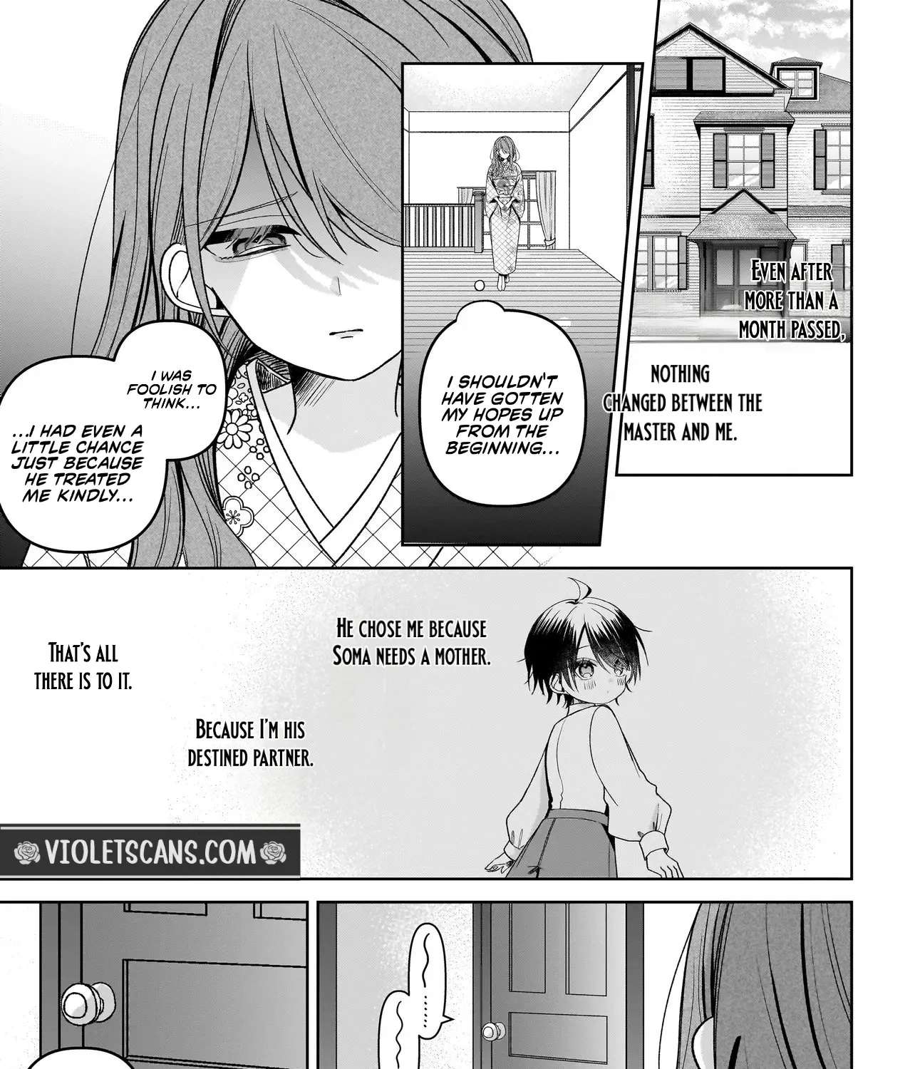 Unmei no Ban to Kekkonshitara, Tenshi Musuko no Keibo ni Narimashita Chapter 2 - page 55