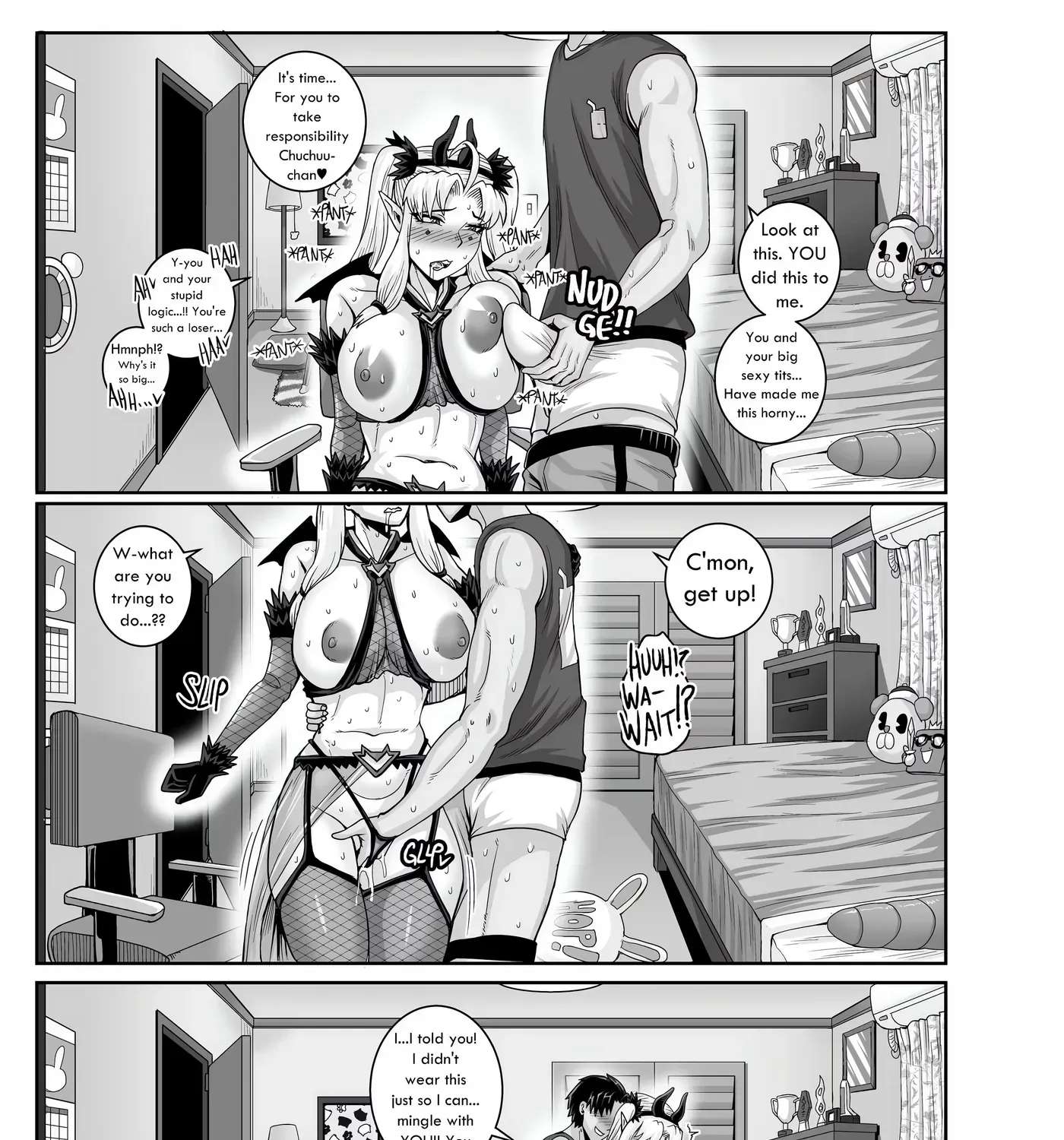 Annoying Little Sister needs to be Scolded Chapter 3 - page 85