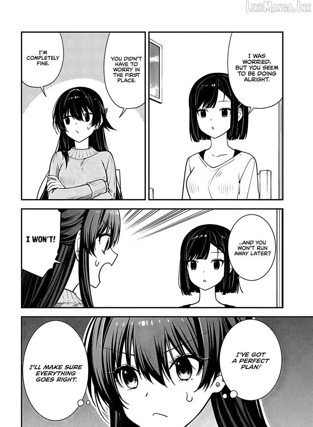 The Yankee Shimizu-san Sitting Next to Me Has Dyed Her Hair Black Chapter 21 - page 6