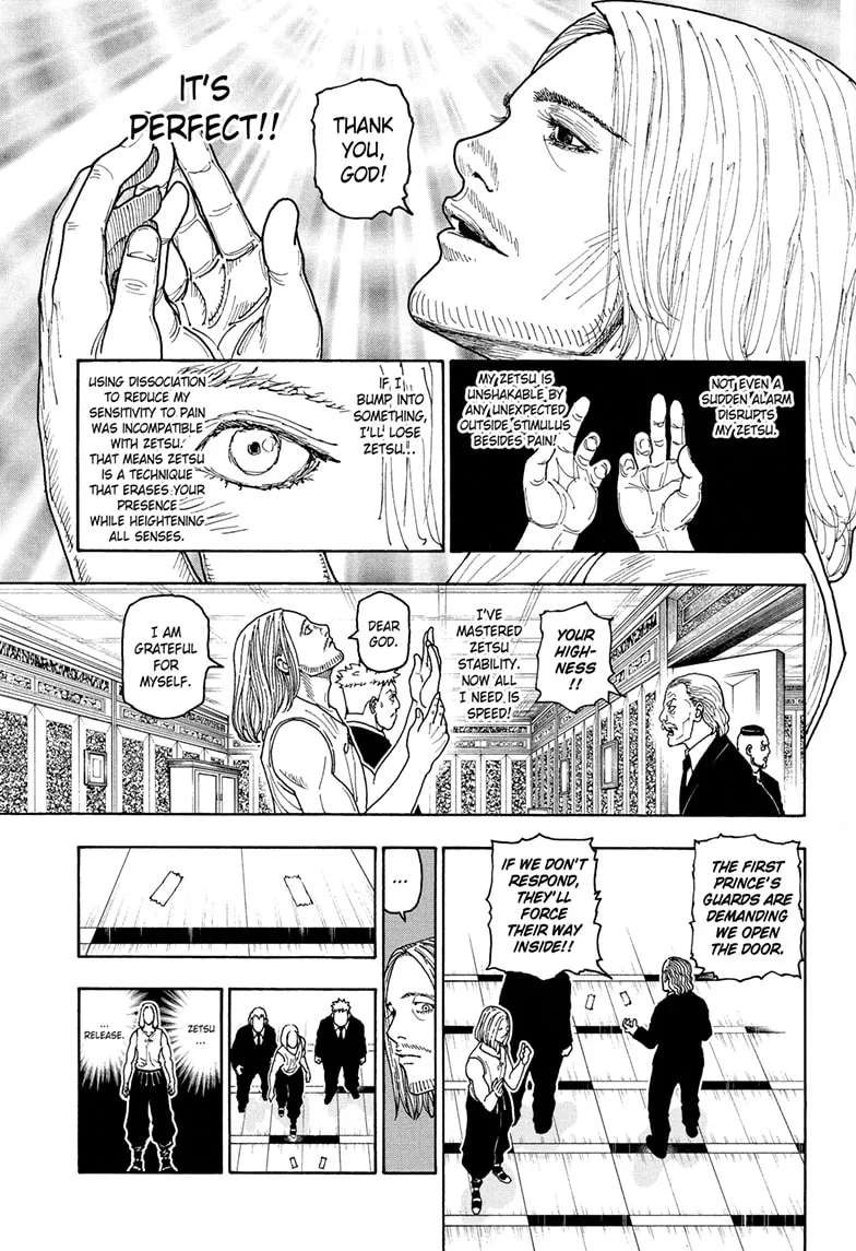 Hunter X Hunter Chapter 418 - page 8