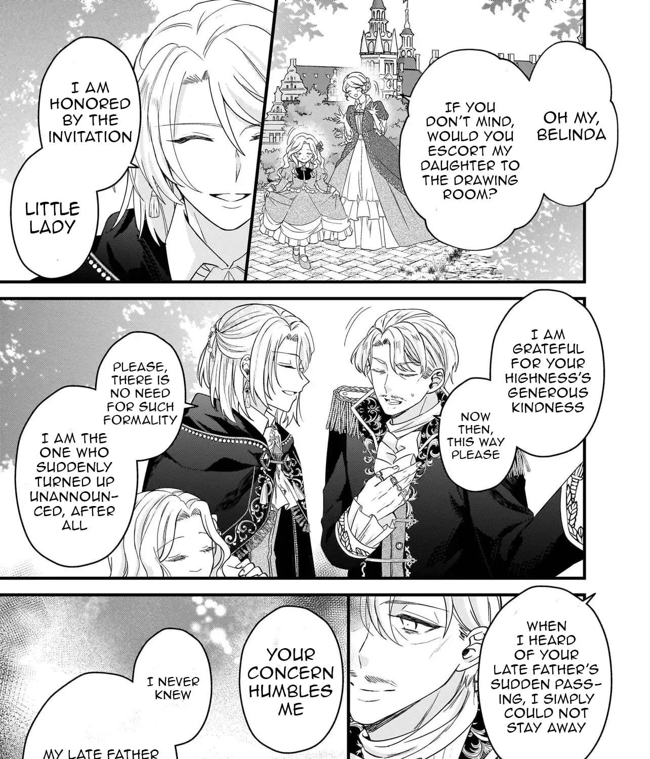 Watashi no Mahoutsukai ~Shitagerareta Shoujo wa Utsukushiki Outei Heika ni Misomerareru~ Chapter 1 - page 56