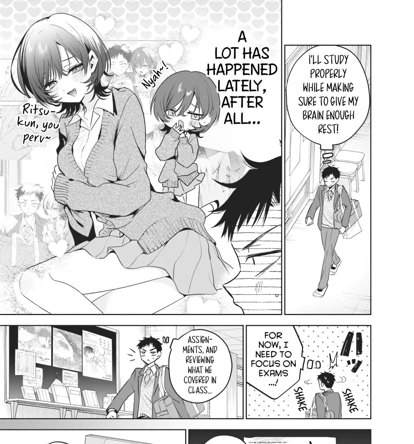 Tsuzura-senpai wa Motokano dakara Chapter 7 - page 5