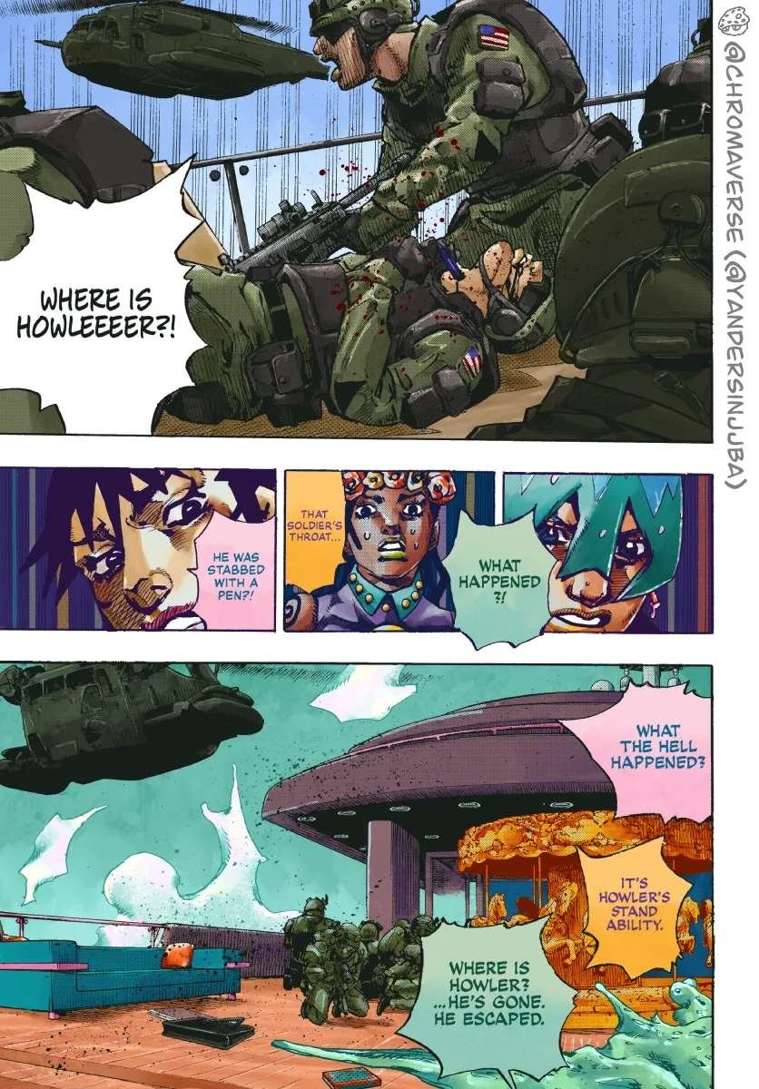 Jojo's Bizarre Adventure Part 9 - The Jojolands (Fan-Colored) Chapter 32 - page 33
