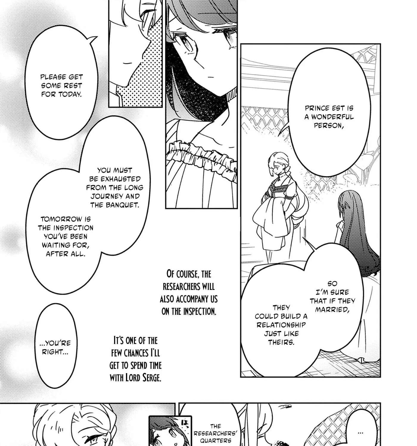 Kon'yakusha ga Uwaki Aite to Kakeochi Shimashita. Ouji Denka ni Dekiai Sarete Shiawase nanode, Imasara Modoritai to Iwaretemo Komarimasu. Chapter 35 - page 27