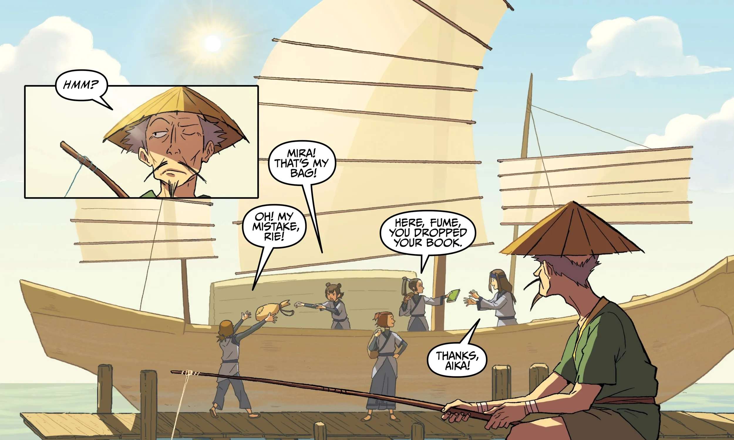 Avatar: The Last Airbender – The Kyoshi Warriors Chapter 1 - page 7