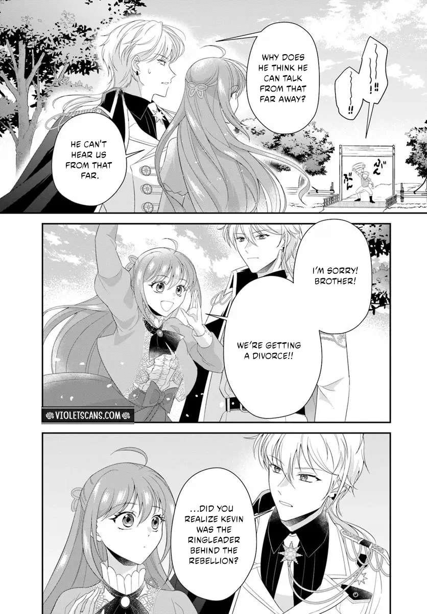 Watashitachi Rikon Shimasunode Ikenie Reijou to Reikoku Hunjin no Kanpekinaru Rikon Keikaku Chapter 3.2 - page 9
