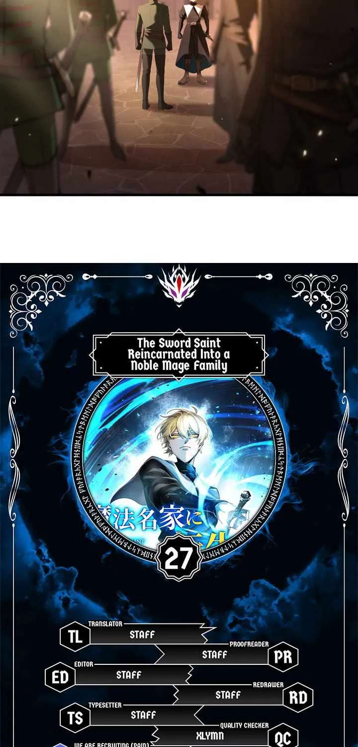 The Sword Saint Reincarnated Into a Noble Mage Family Chapter 27 - page 5
