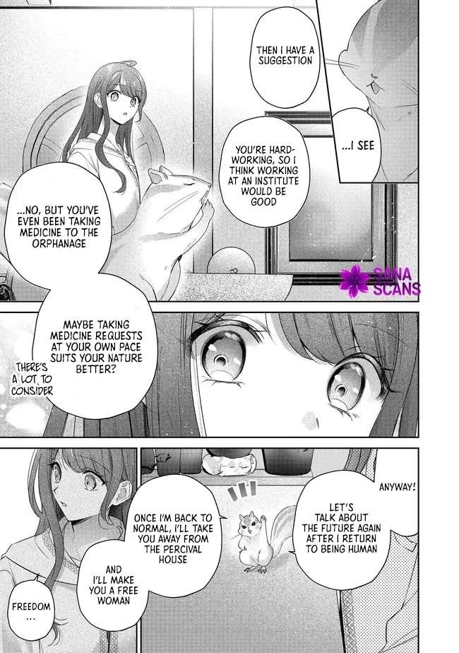 My Fiancé, Who Used to Hate Me, Turned into a Squirrel and Came to Me for Help. Chapter 9 - page 18