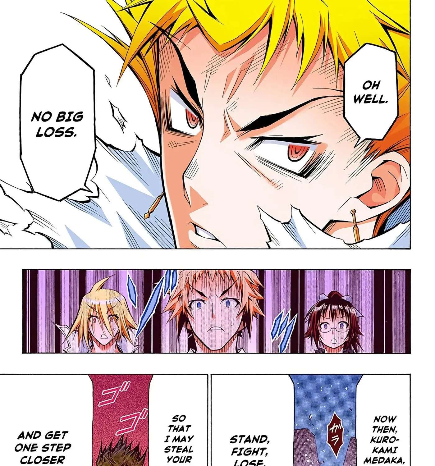 Medaka Box (Official Colored) Chapter 53 - page 37