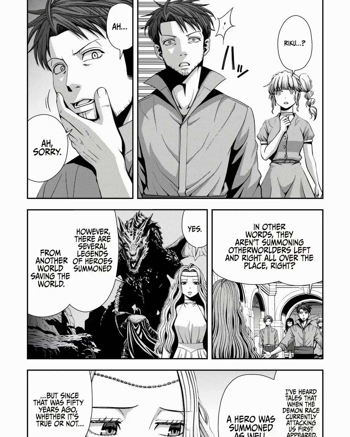 Isekai Nidome no Ossan, Dou Kangaetemo Koukousei Yuusha yori Tsuyoi Chapter 21 - page 24