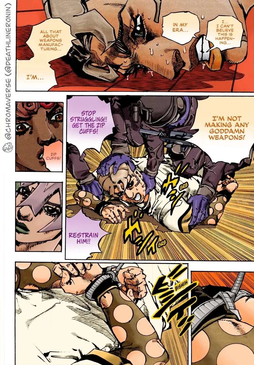 Jojo's Bizarre Adventure Part 9 - The Jojolands (Fan-Colored) Chapter 32 - page 21