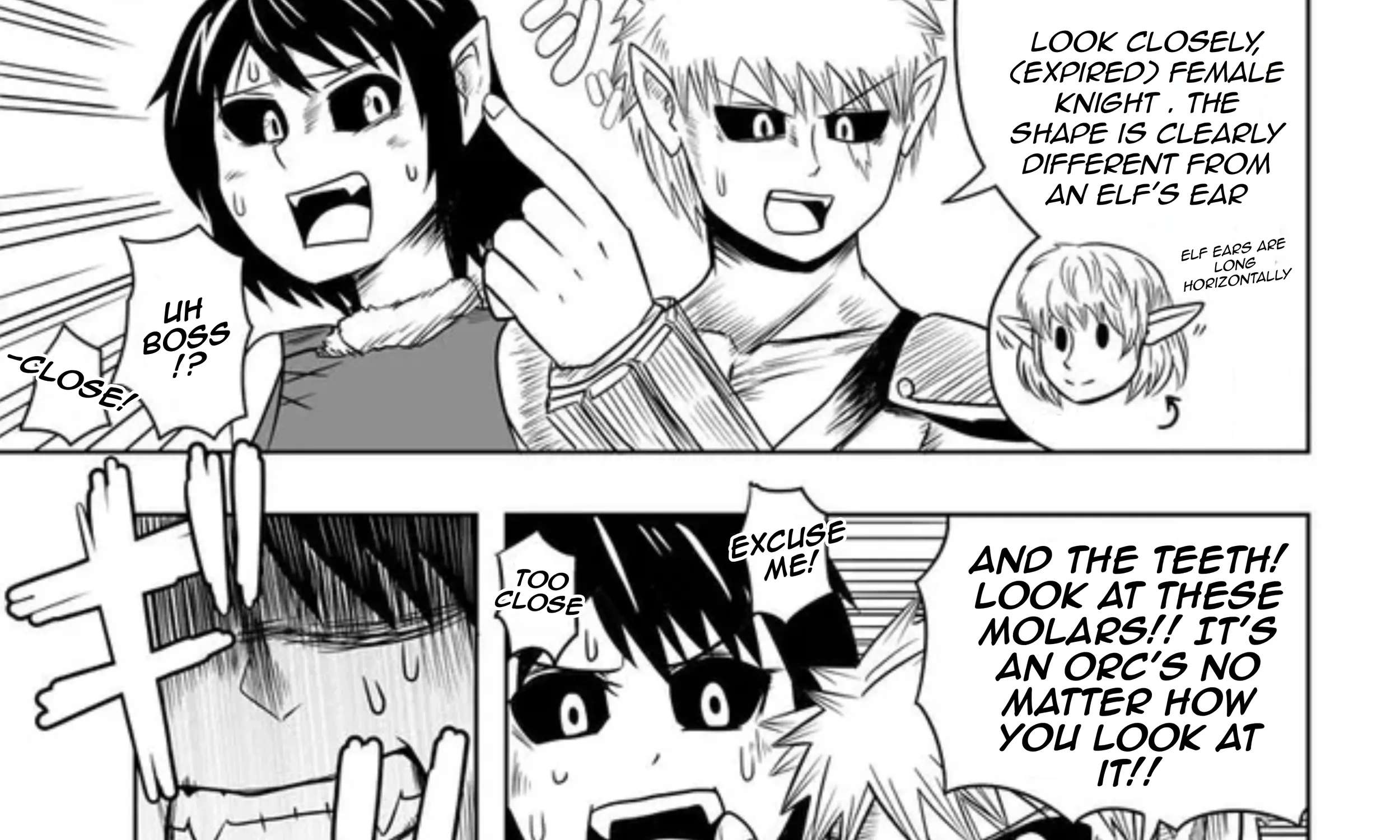 Orc Decides to Raise the Female Knight Chapter 4 - page 9