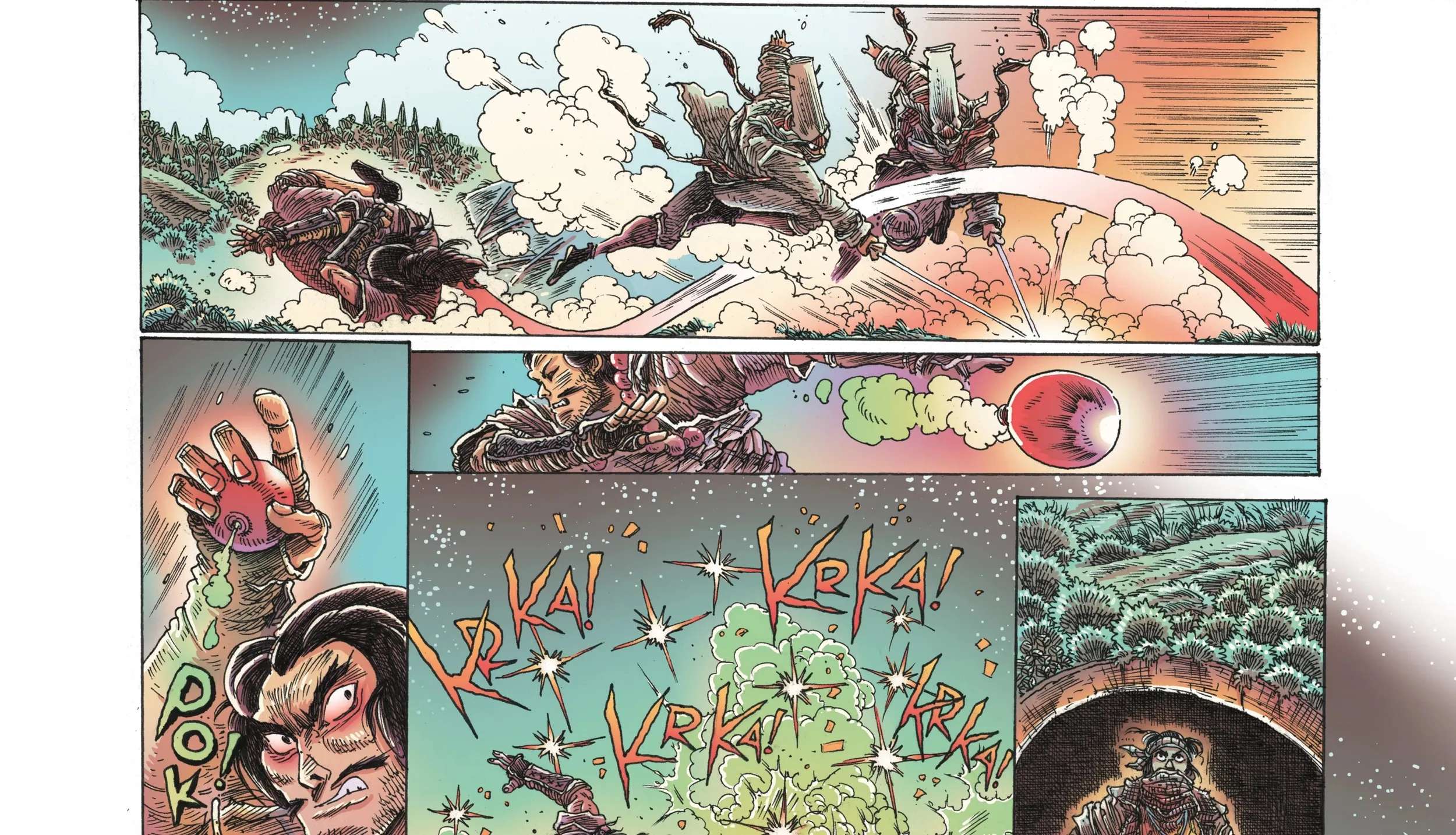 Orphan and the Five Beasts: Bath of Blood Chapter 2 - page 56