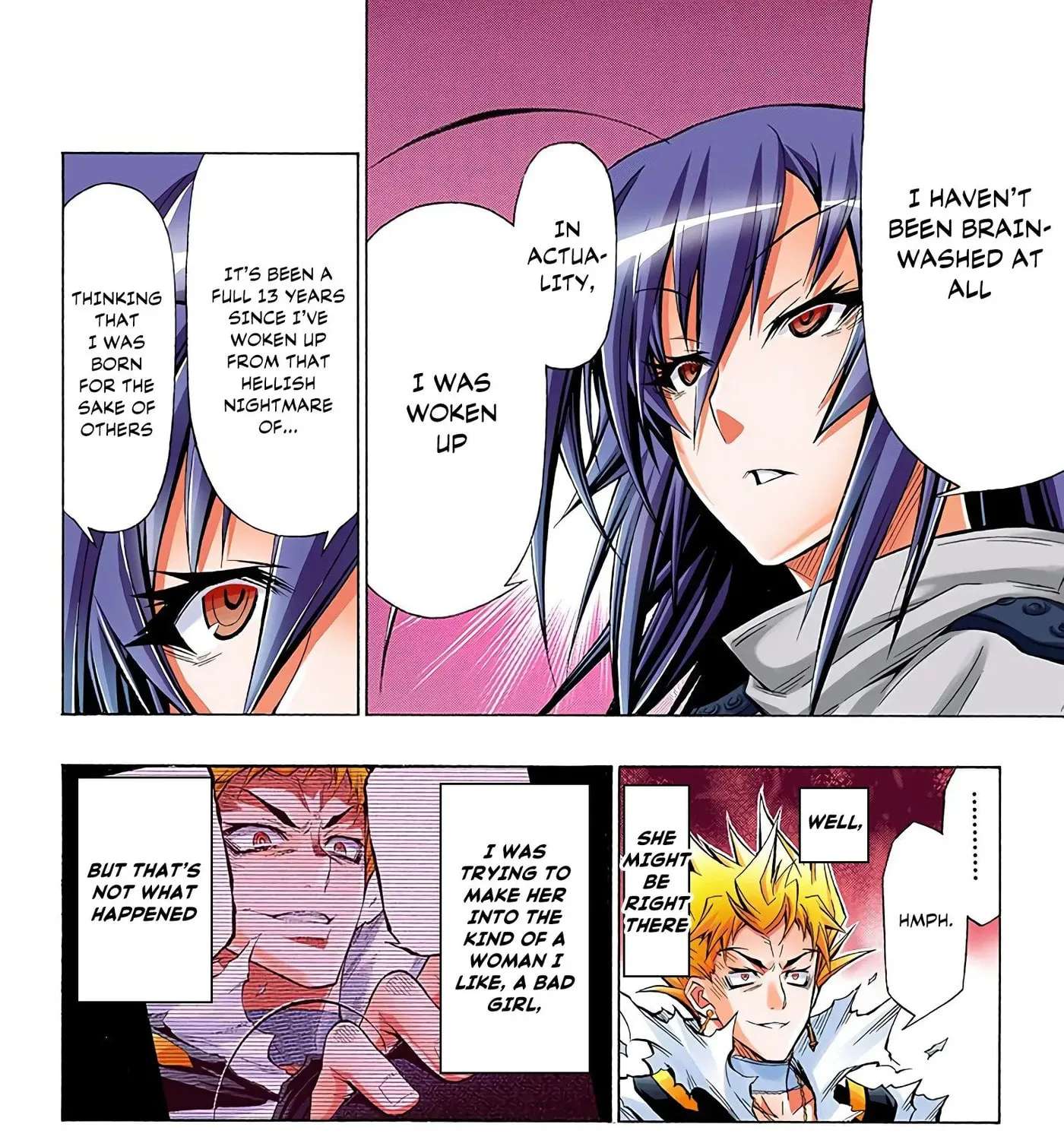 Medaka Box (Official Colored) Chapter 50 - page 7