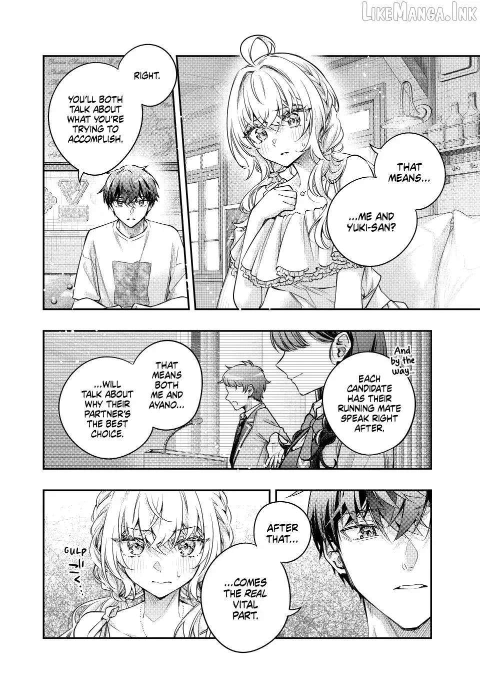 Alya, Who Sits Next to Me, Sometimes Whispers Sweet Nothings in Russian Chapter 87 - page 8