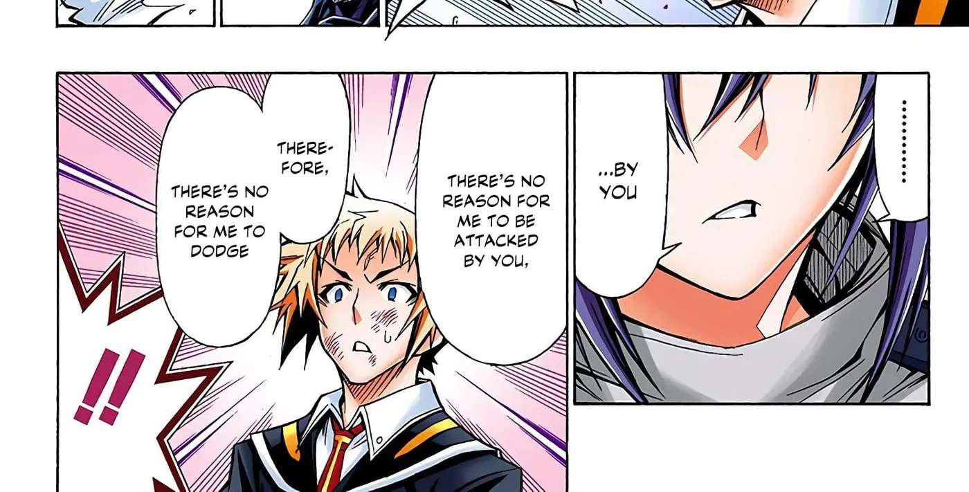 Medaka Box (Official Colored) Chapter 51 - page 38