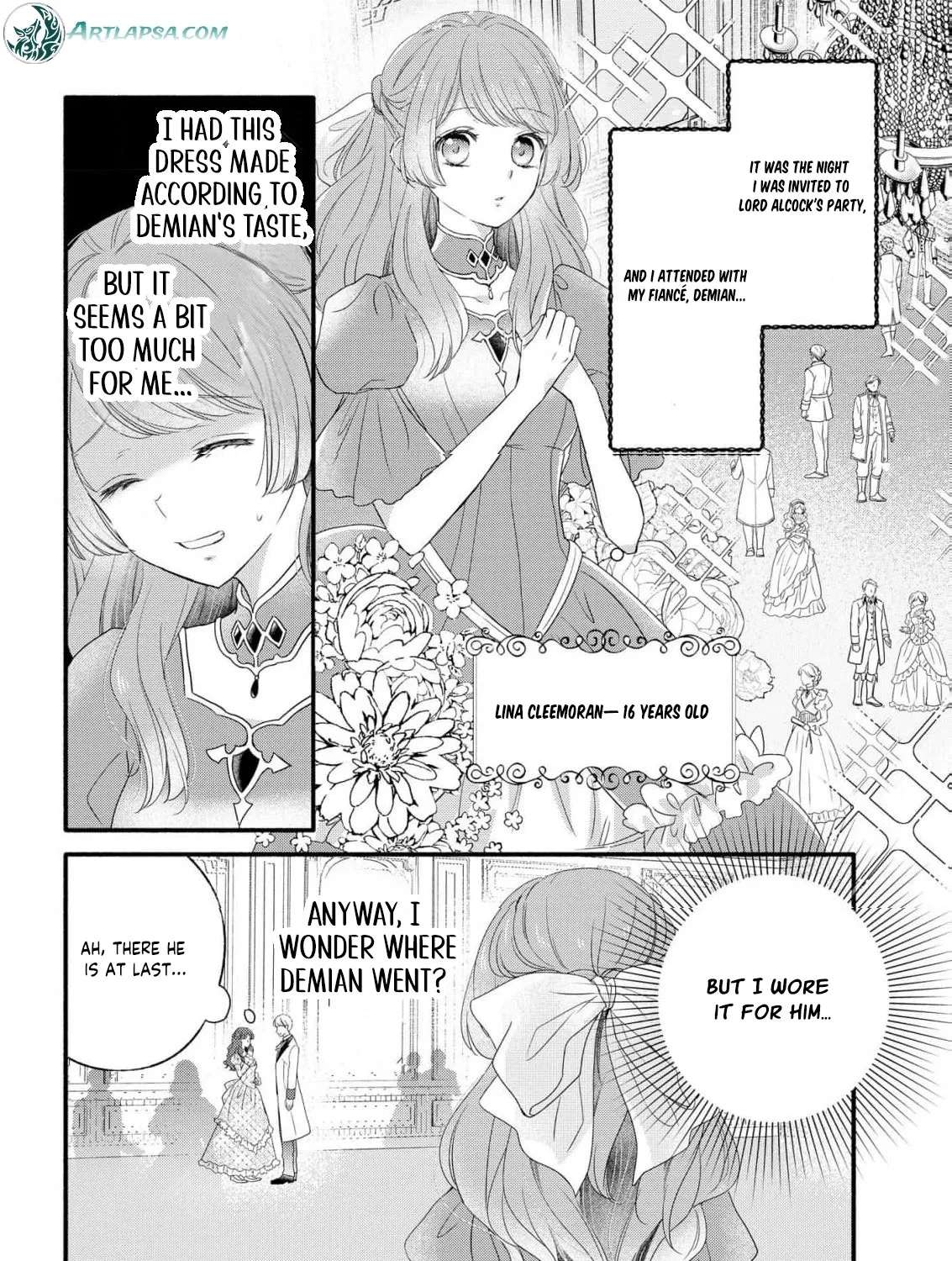 I'm a Poor Count's Daughter Who Was Broken Off From an Engagement, but I'm Being Doted On by the Cold-Hearted Prince I Admire Chapter 1 - page 7