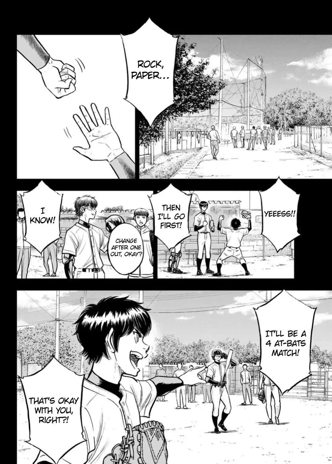 Diamond no Ace Act II Chapter 308.5 - page 9