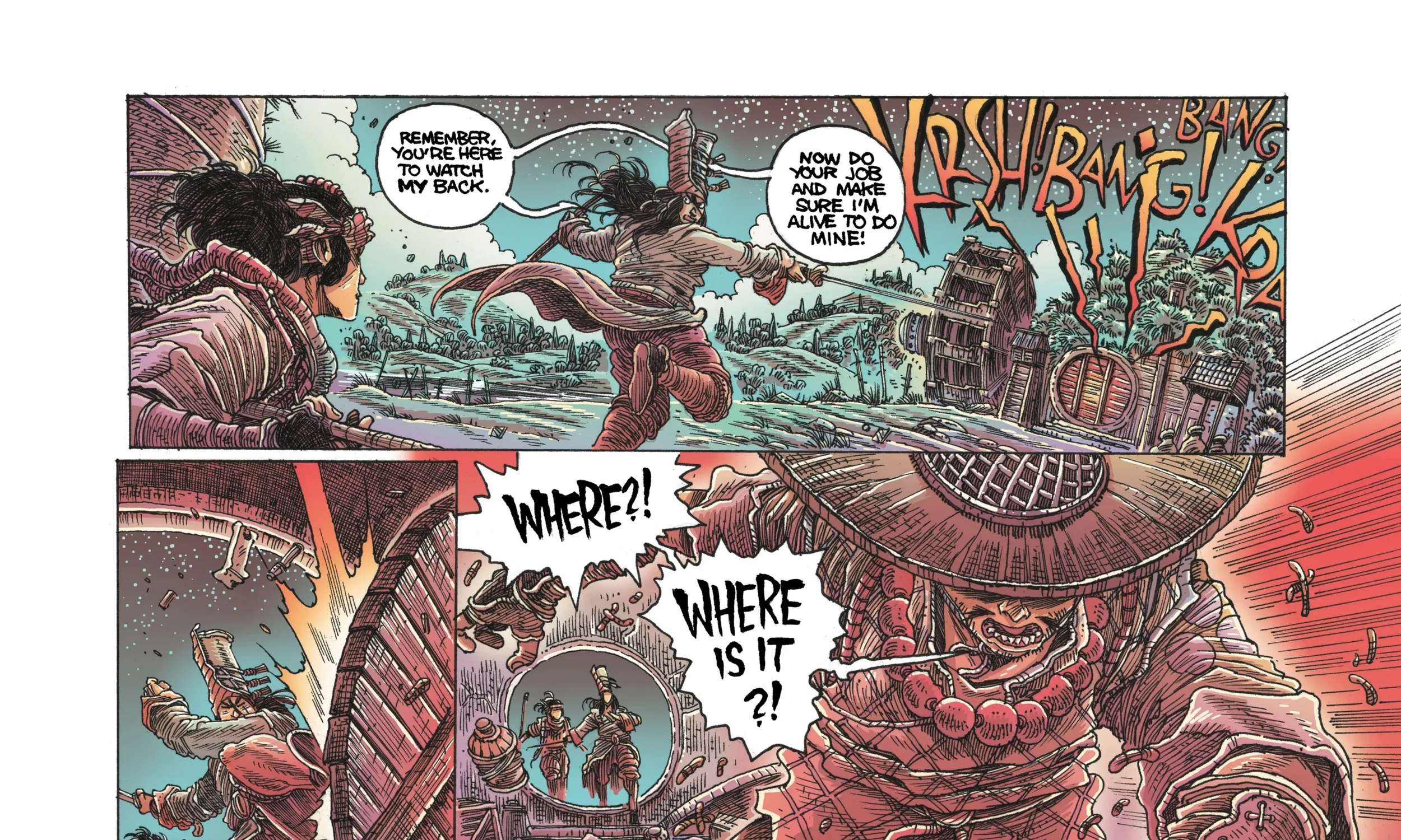 Orphan and the Five Beasts: Bath of Blood Chapter 2 - page 34