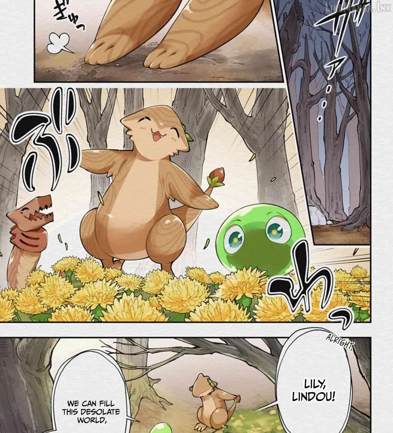 Reincarnated as a Green Slime, I’ll Turn the Whole World Green Chapter 1 - page 3