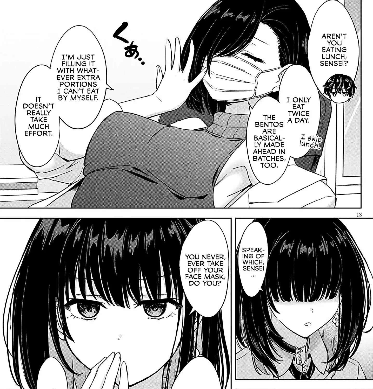 Amamori Junna wa Shitsudo ga Takai Chapter 4 - page 25