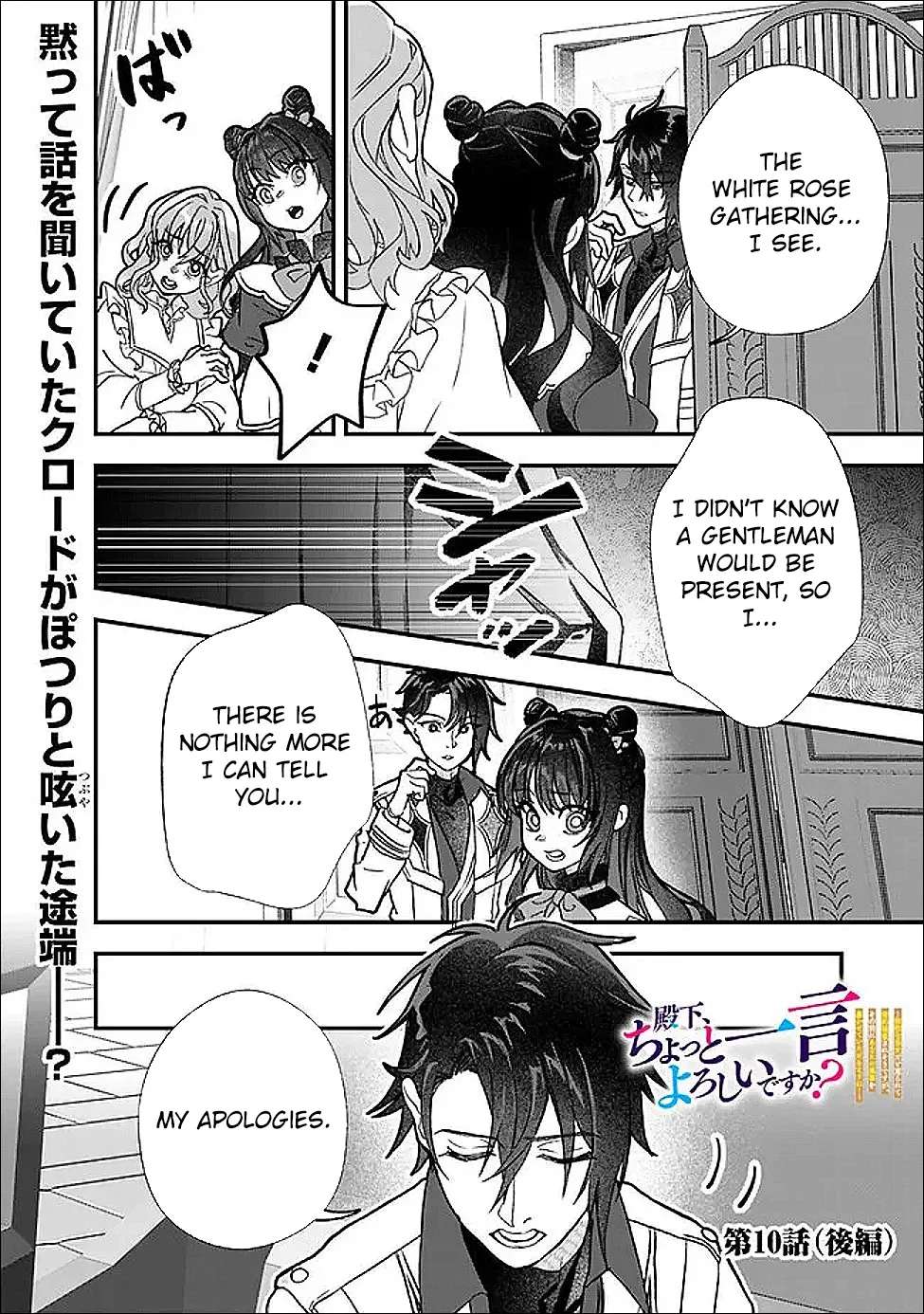 Your Highness, May I Have a Word? Chapter 10 - page 12