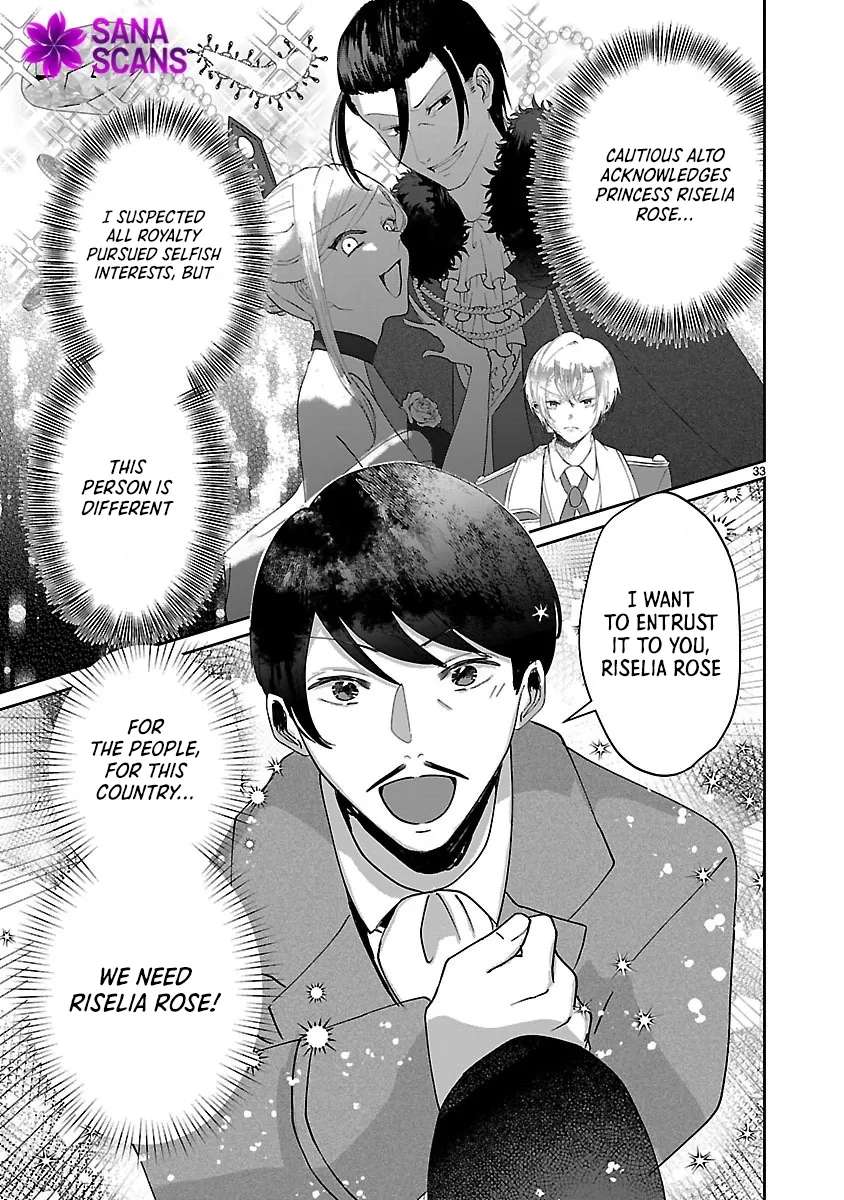 Ohitoyoshi Akuyaku Reijou no Fukushuu Keikaku ~Shi ni Modori Reijou wa Ne ga Zennin na Sei de Kizuku to Mikata ga Fuete Ikimasu~ Chapter 3 - page 32