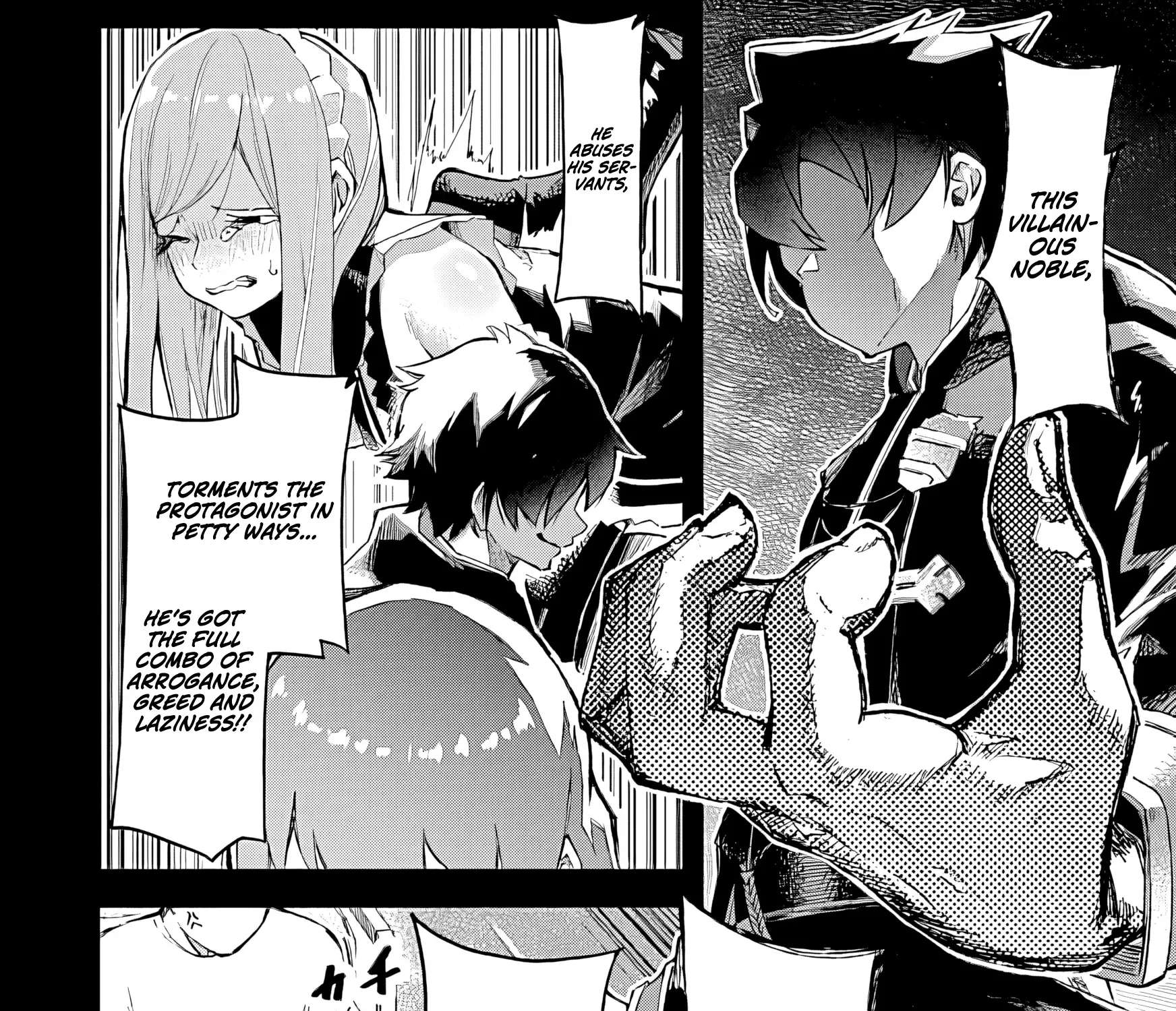I Reincarnated as a Villainous Noble With the Calamitous-Level Skill Gluttony Demon King, but I Don't Want to Be Executed, so I Hide My Skills and Work Hard Chapter 1 - page 10