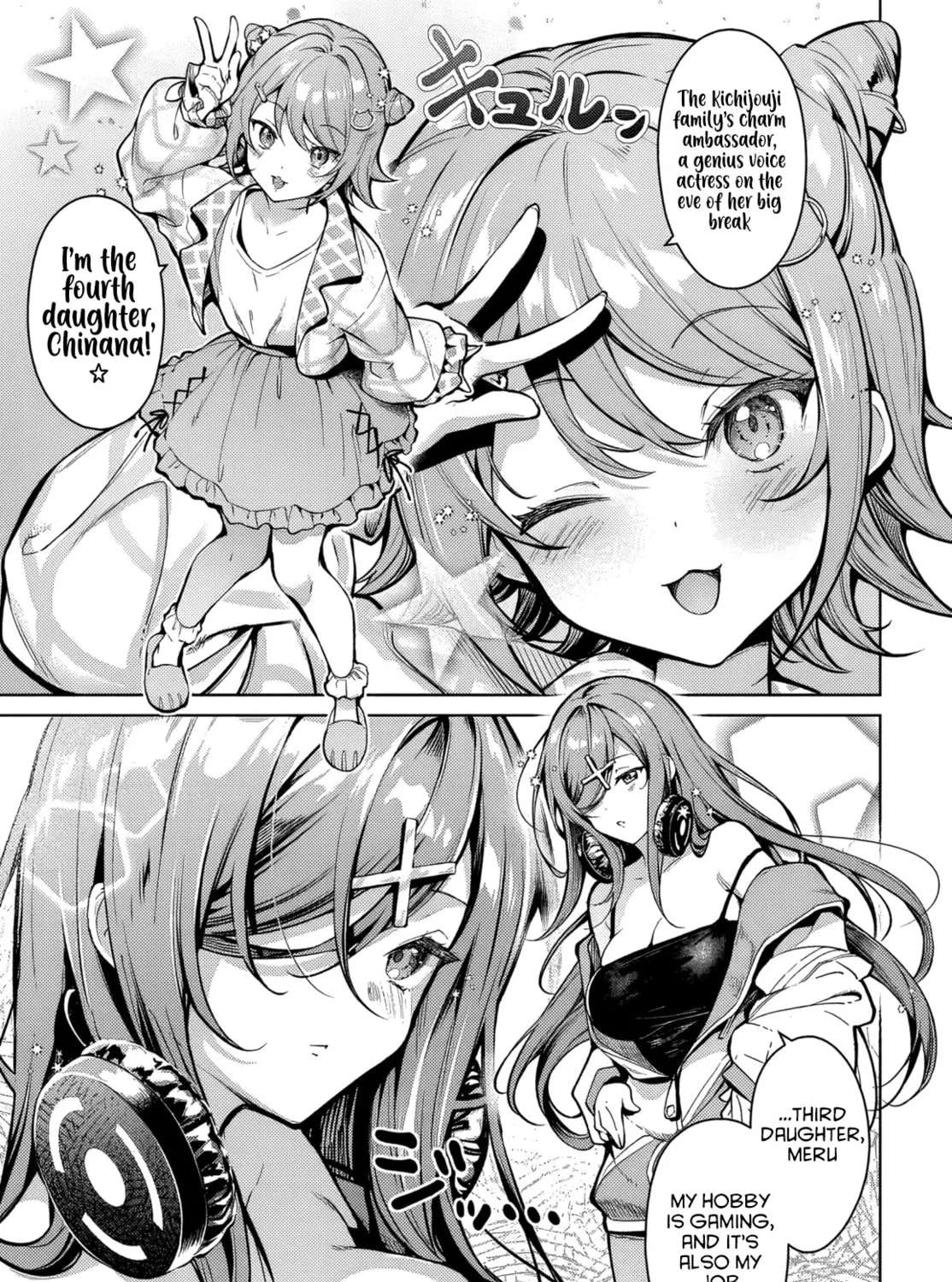 Tier 1 Shimai: Yuumei Yonshimai wa Boku nashi de wa Ikirarenai Chapter 1 - page 24