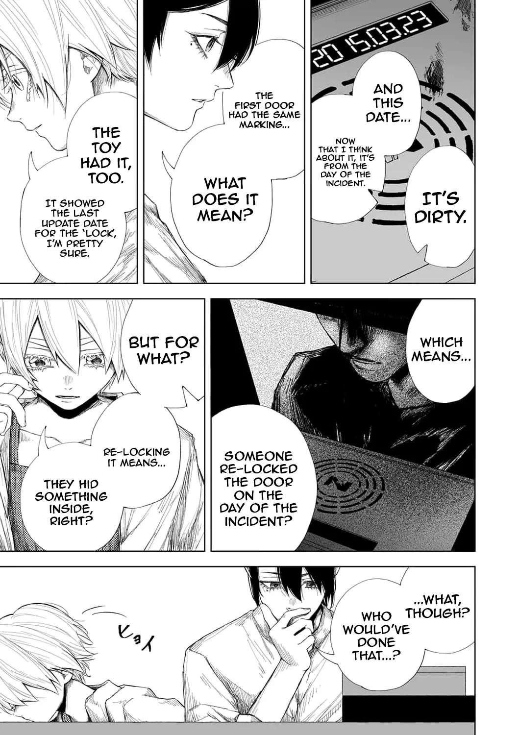 Toaru Mikaiketsu Jiken ni Tsuite Chapter 11 - page 28