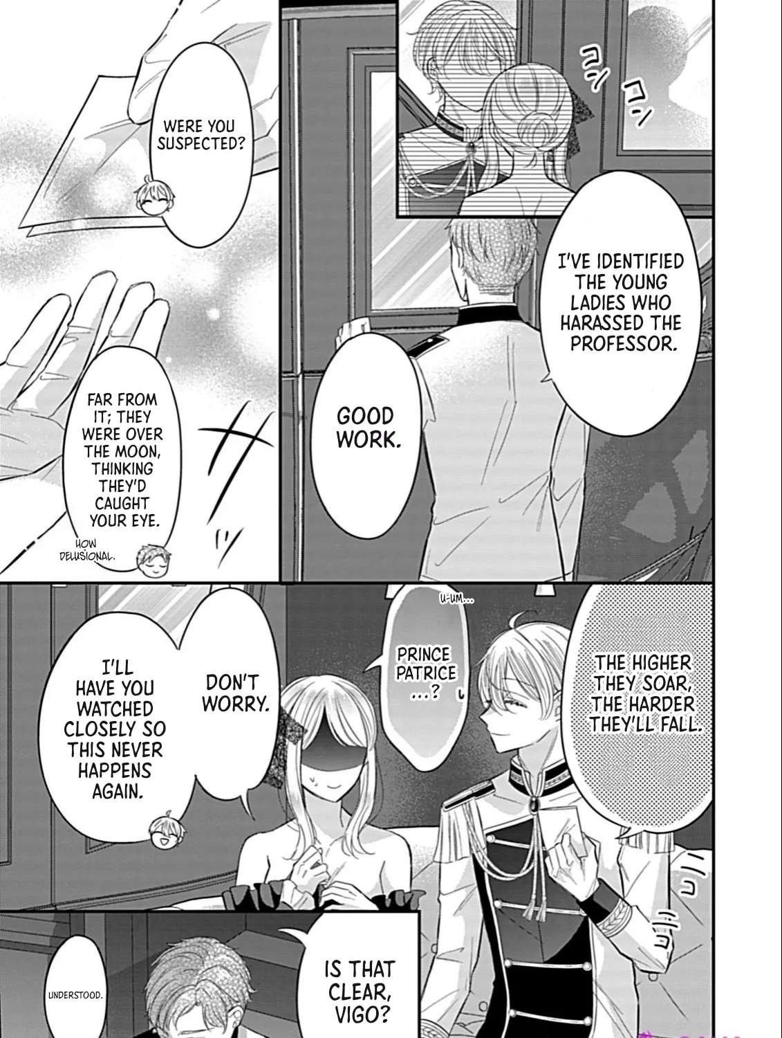I Can't Escape the Overly Pushy Prince, but I'm Happy. Chapter 3 - page 4