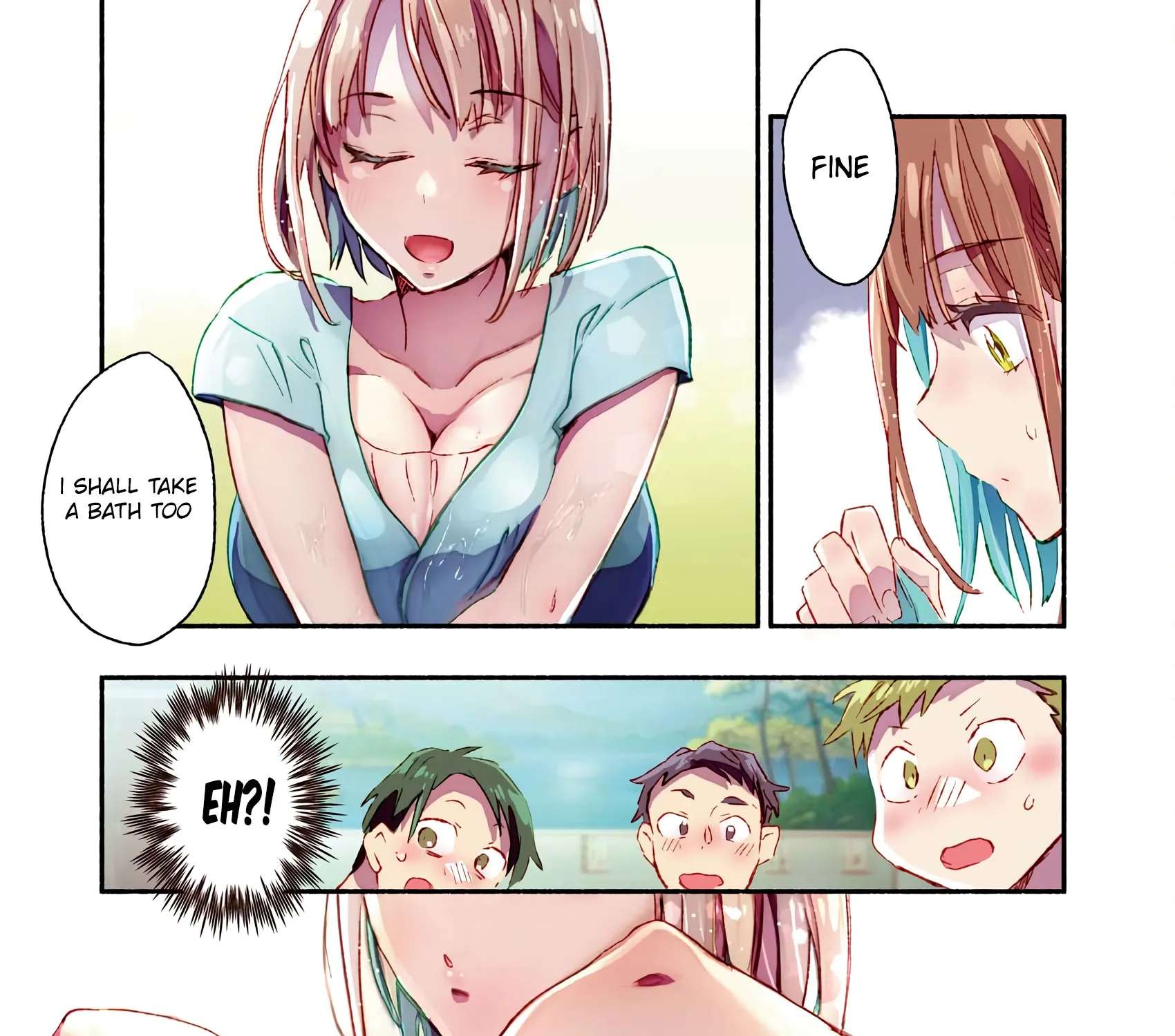 Mayuri-san no Iru Sentou Chapter 5 - page 5