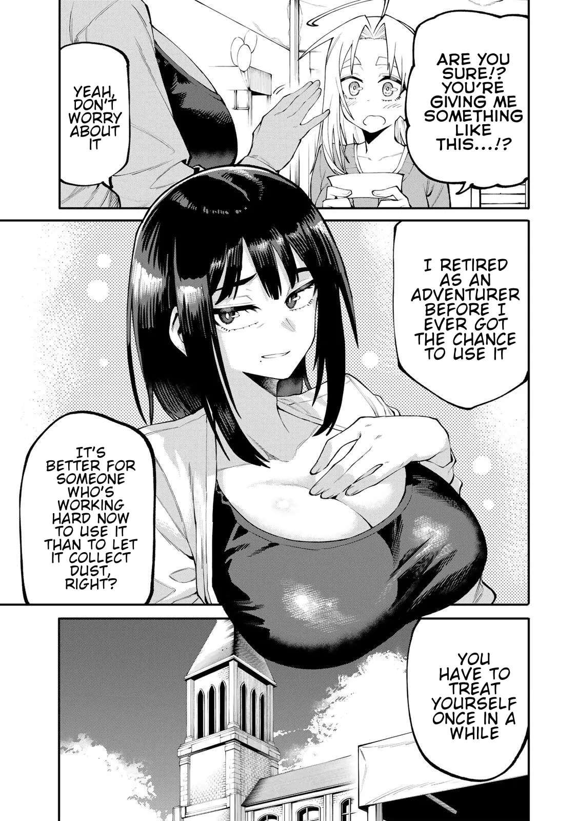 Okaasan Boukensha, Login Bonus de Skill "Shufu" ni Mezamemashita. Shuuichi Moraeru Chirashi de Boukensha Seikatsu Ganbarimasu! Chapter 44 - page 3