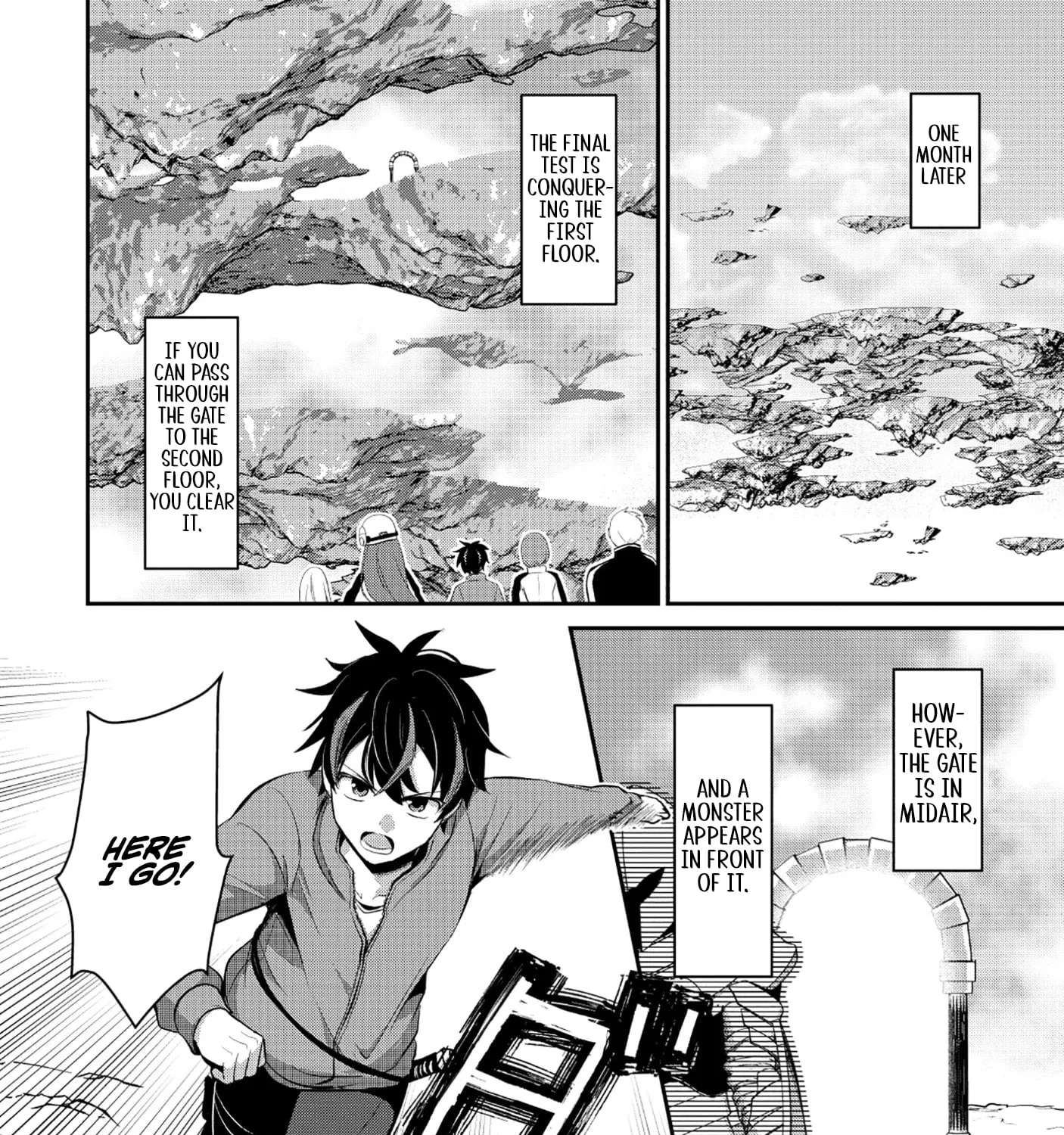 Tobenai Saikyou no Dungeon Seeker Chapter 3.2 - page 3
