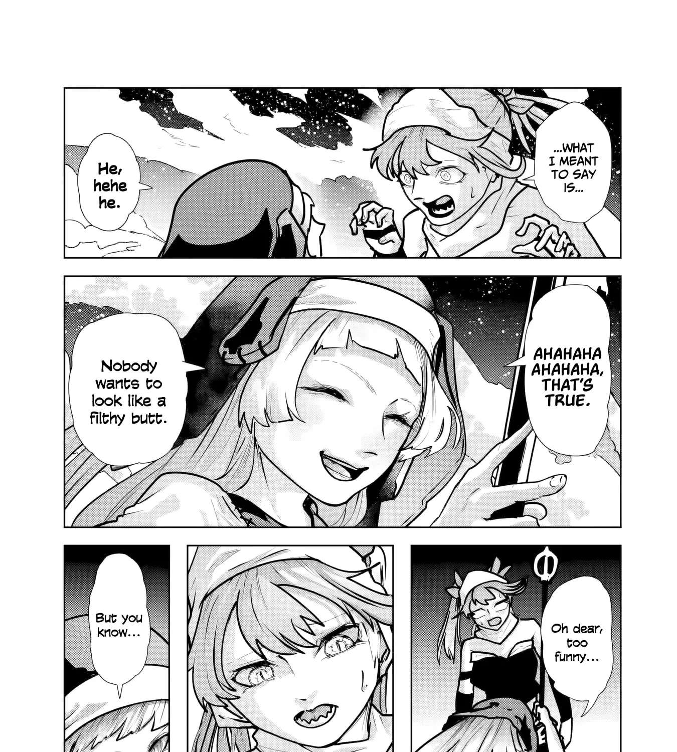 Akuyaku Kizoku ga Hirakinaotte Hametsu Flag o "Jitsuryoku" de Tatakiotteitara, Itsunomanika Heroine-tachi kara Eiyuushi Sareru you ni natta Ken Chapter 7.1 - page 46