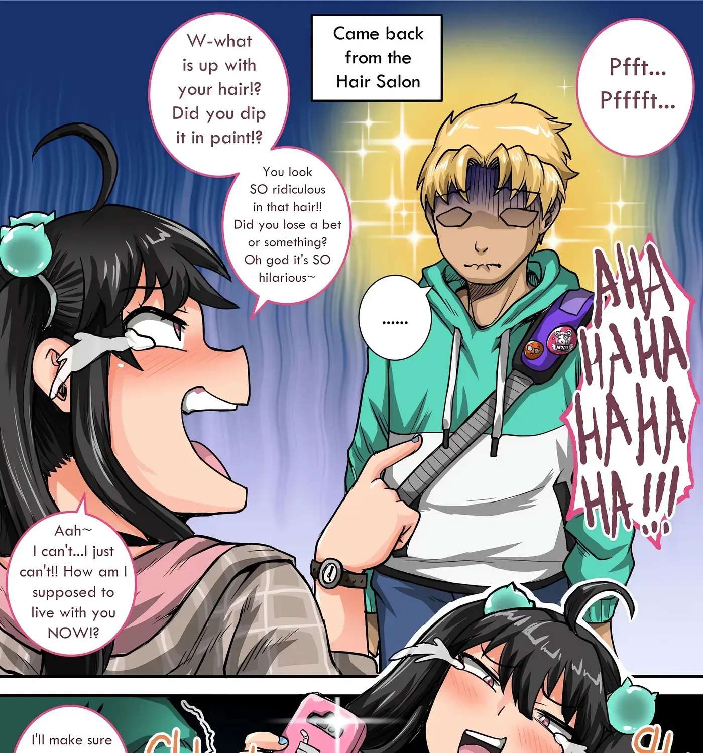Annoying Little Sister needs to be Scolded Chapter 1.5 - page 43