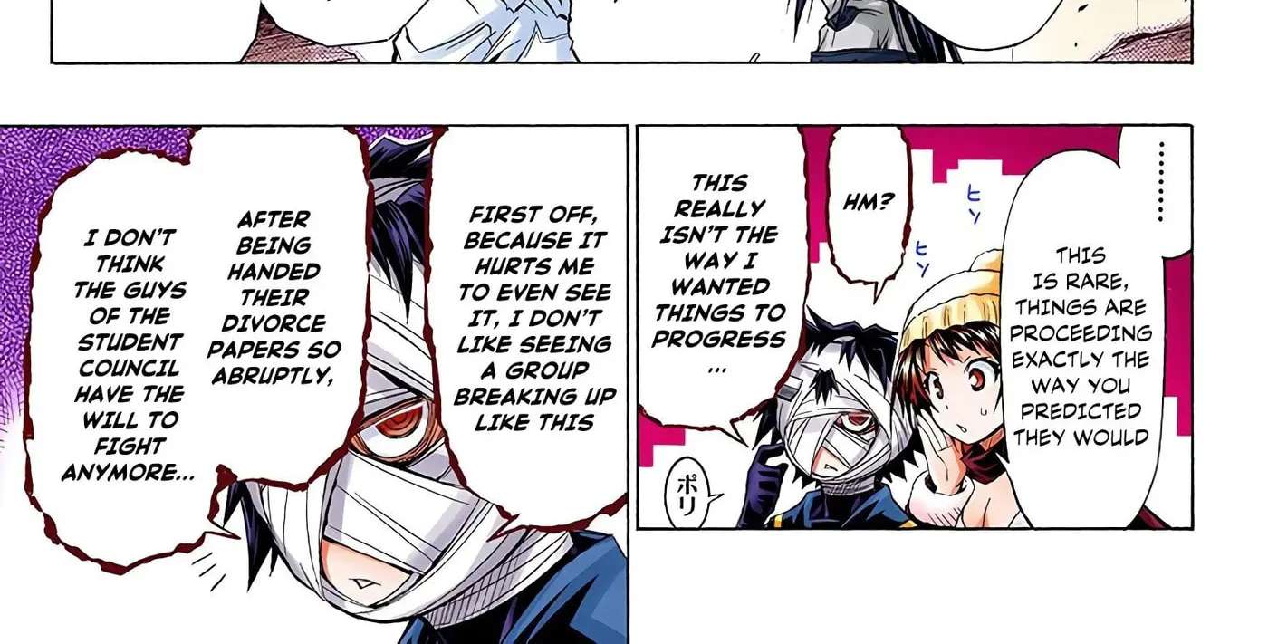 Medaka Box (Official Colored) Chapter 50 - page 18