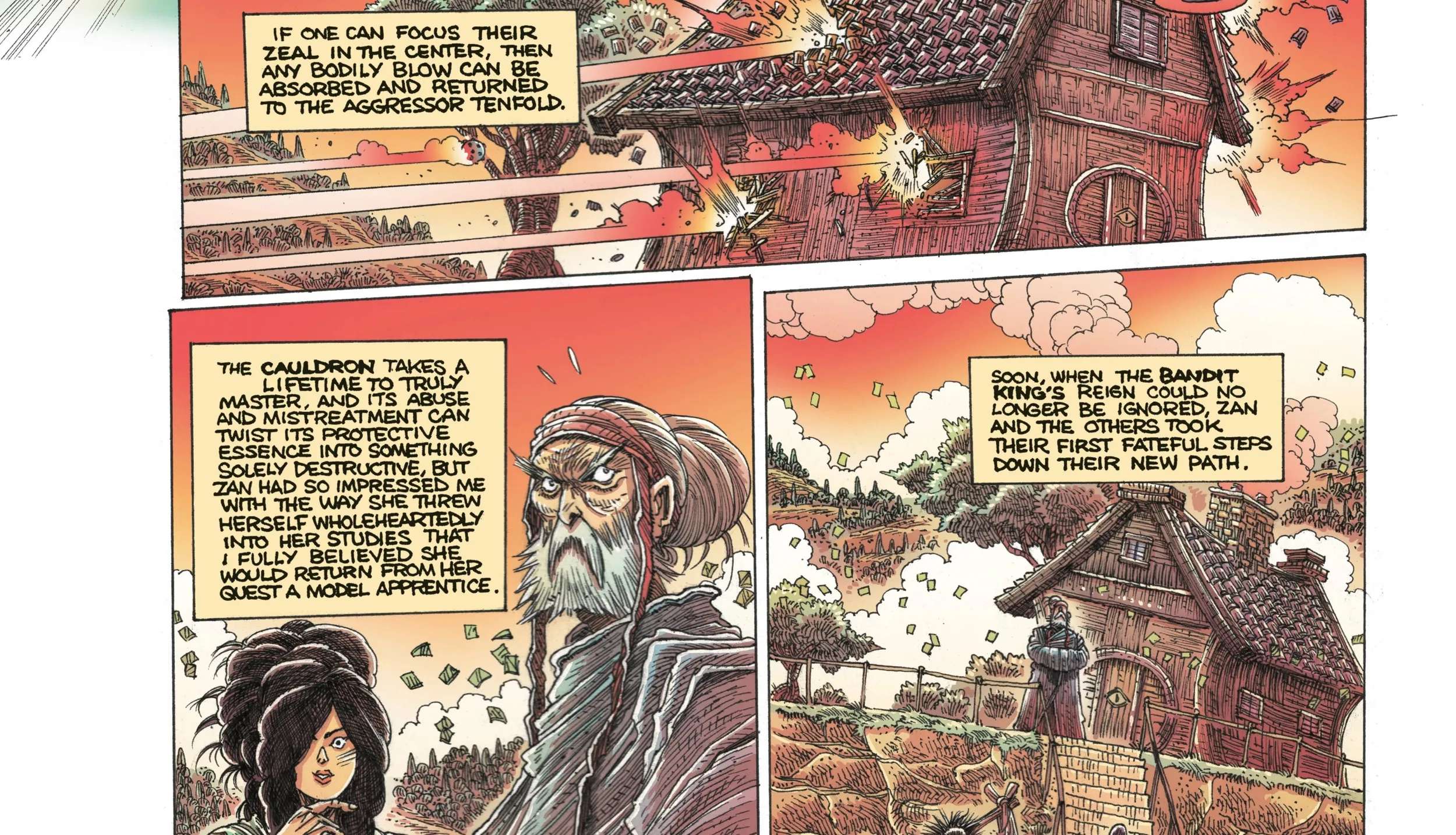 Orphan and the Five Beasts: Bath of Blood Chapter 3 - page 14
