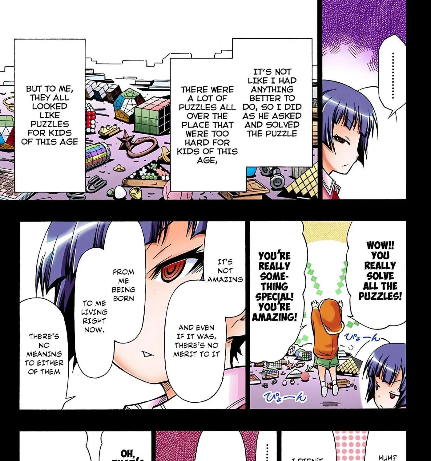 Medaka Box (Official Colored) Chapter 51 - page 34