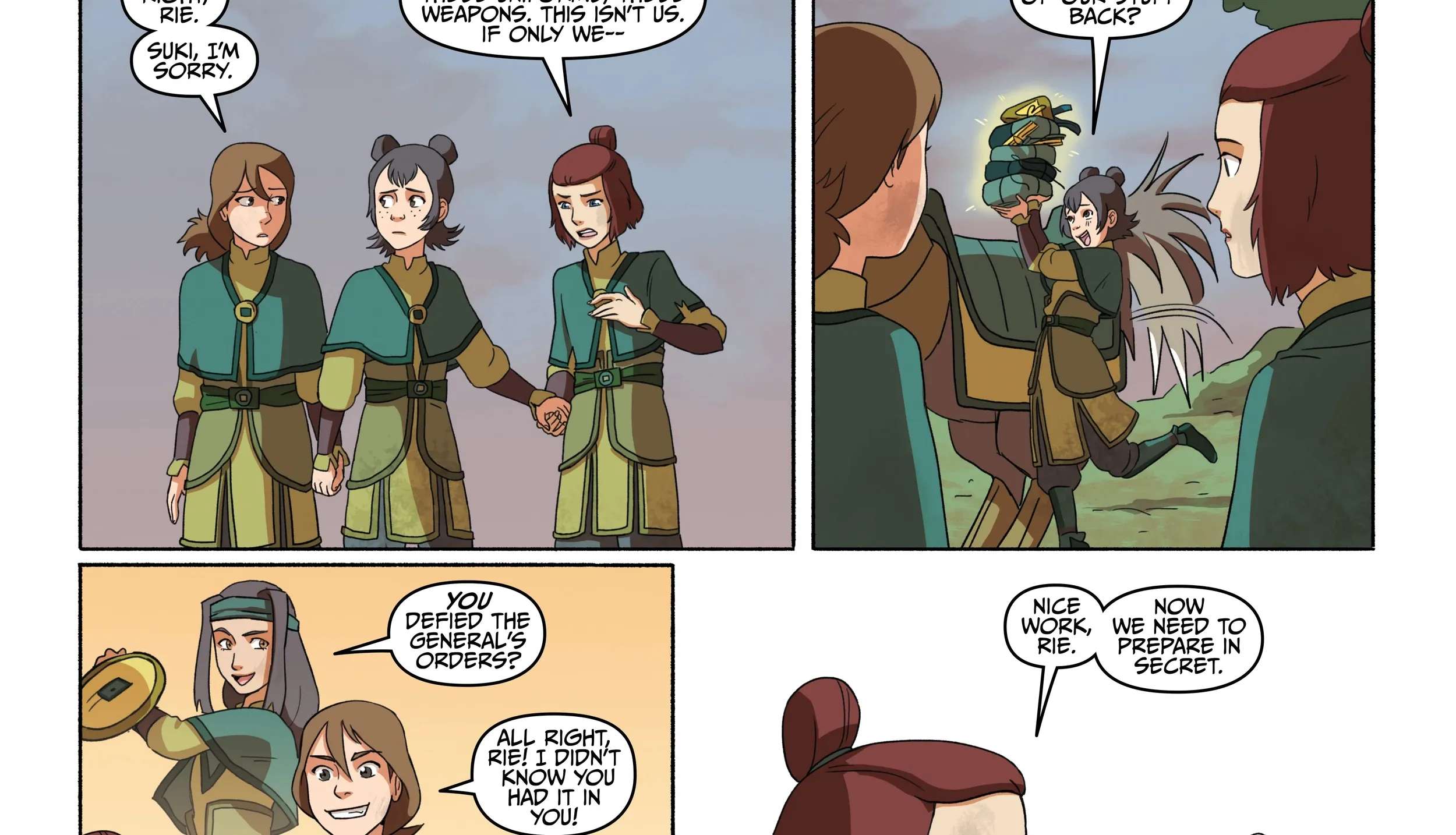 Avatar: The Last Airbender – The Kyoshi Warriors Chapter 3 - page 14