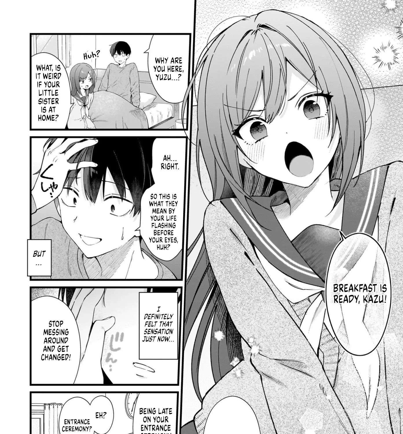 The Protagonist's Childhood Friend is Coming On Strong to Me, a Mob Chapter 1 - page 11
