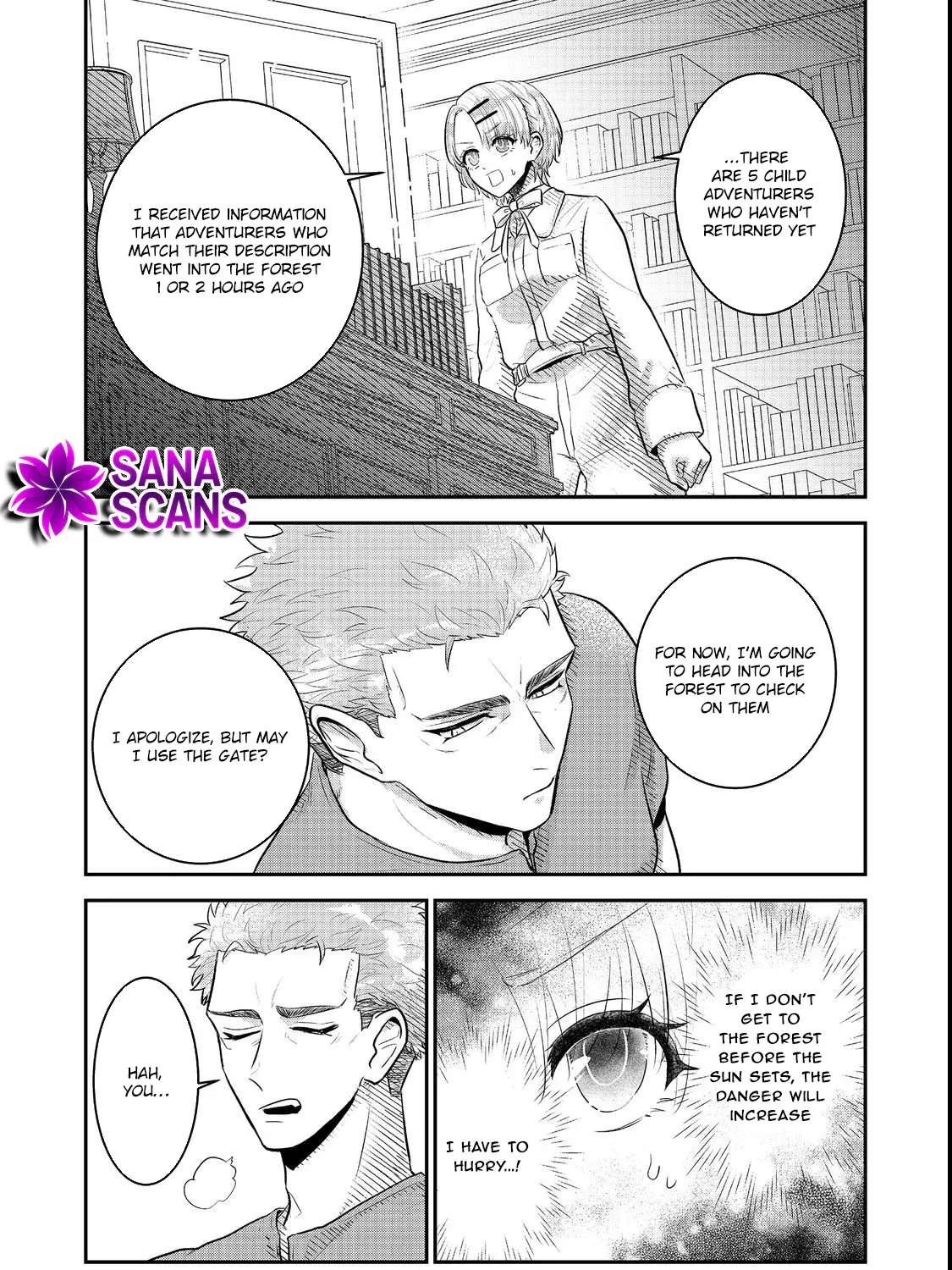 The Guild Receptionist Dreams of Leaving Work on Time Chapter 3 - page 37