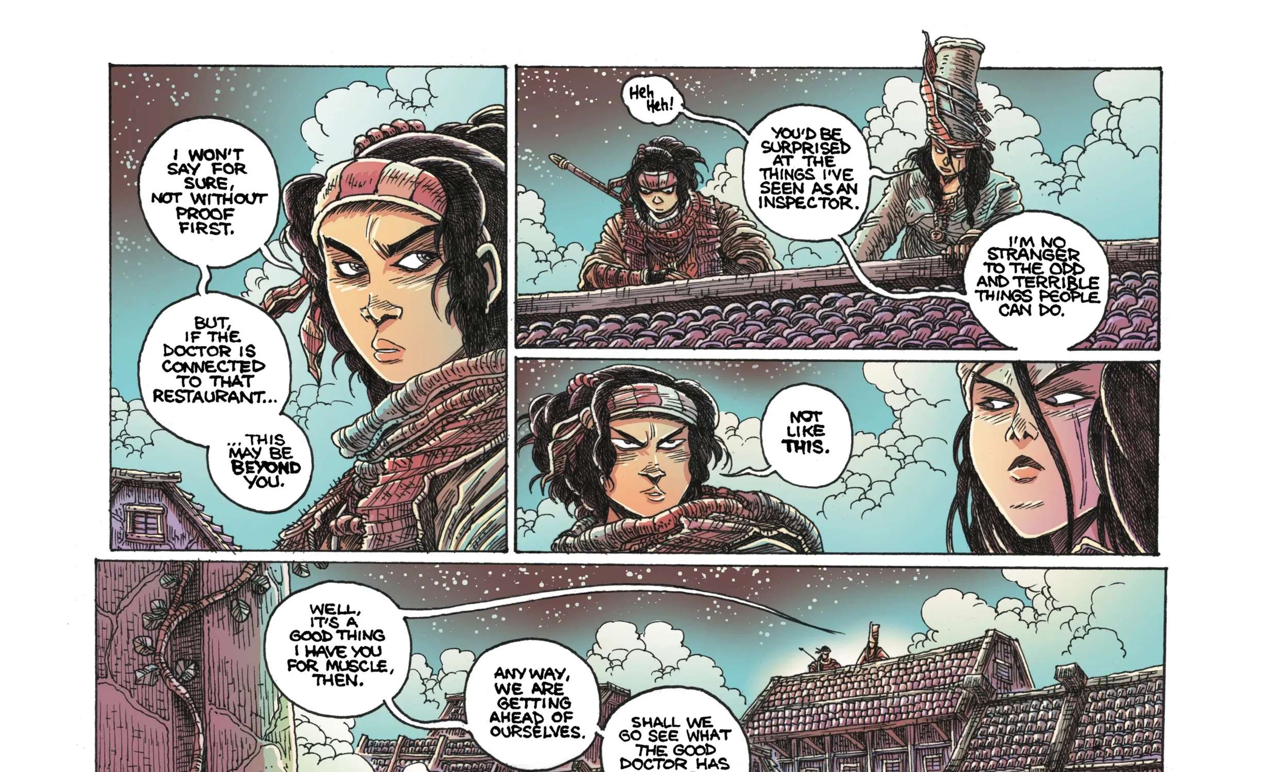 Orphan and the Five Beasts: Bath of Blood Chapter 2 - page 28