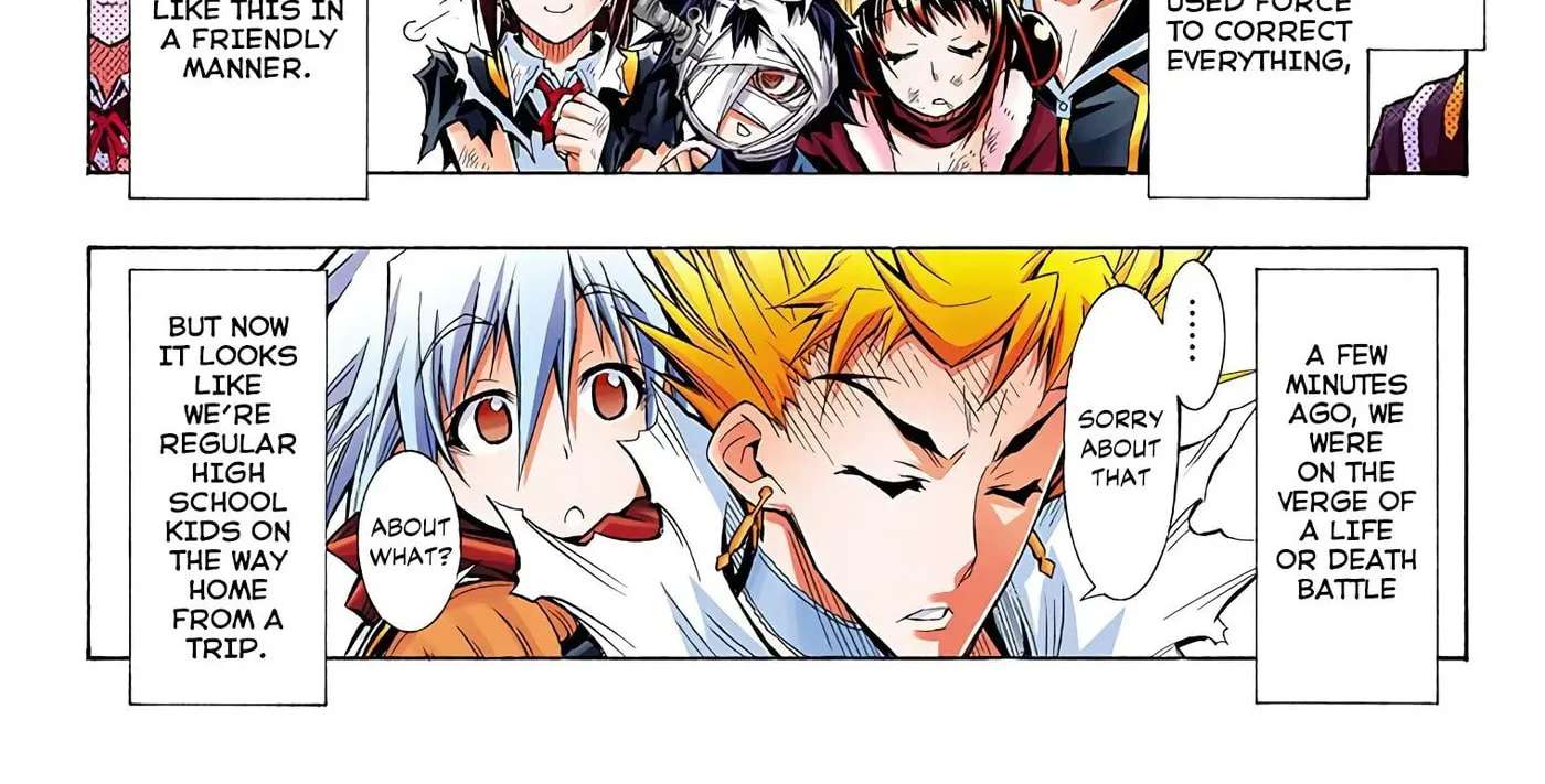 Medaka Box (Official Colored) Chapter 55 - page 24