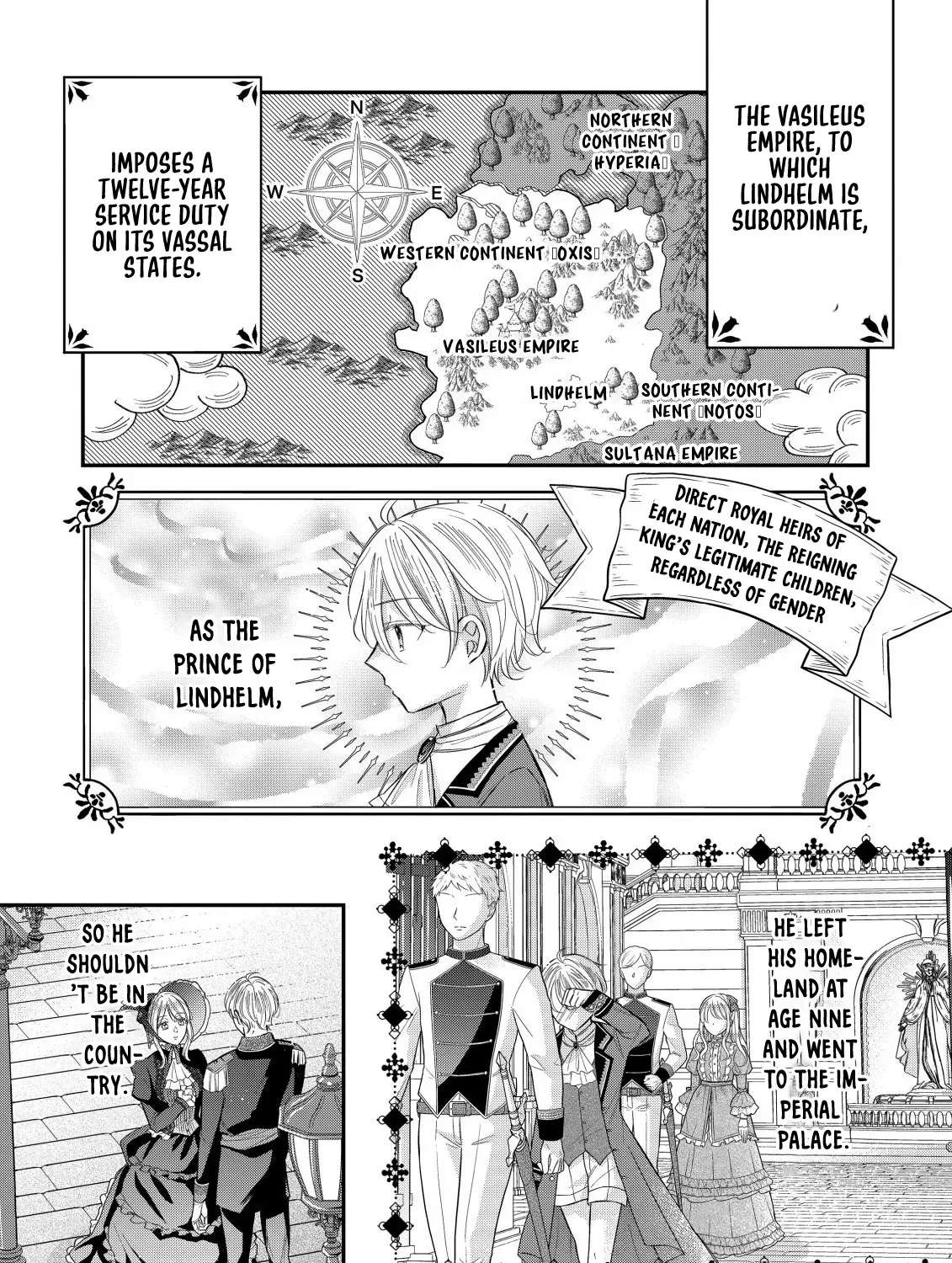 I Can't Escape the Overly Pushy Prince, but I'm Happy. Chapter 1 - page 5