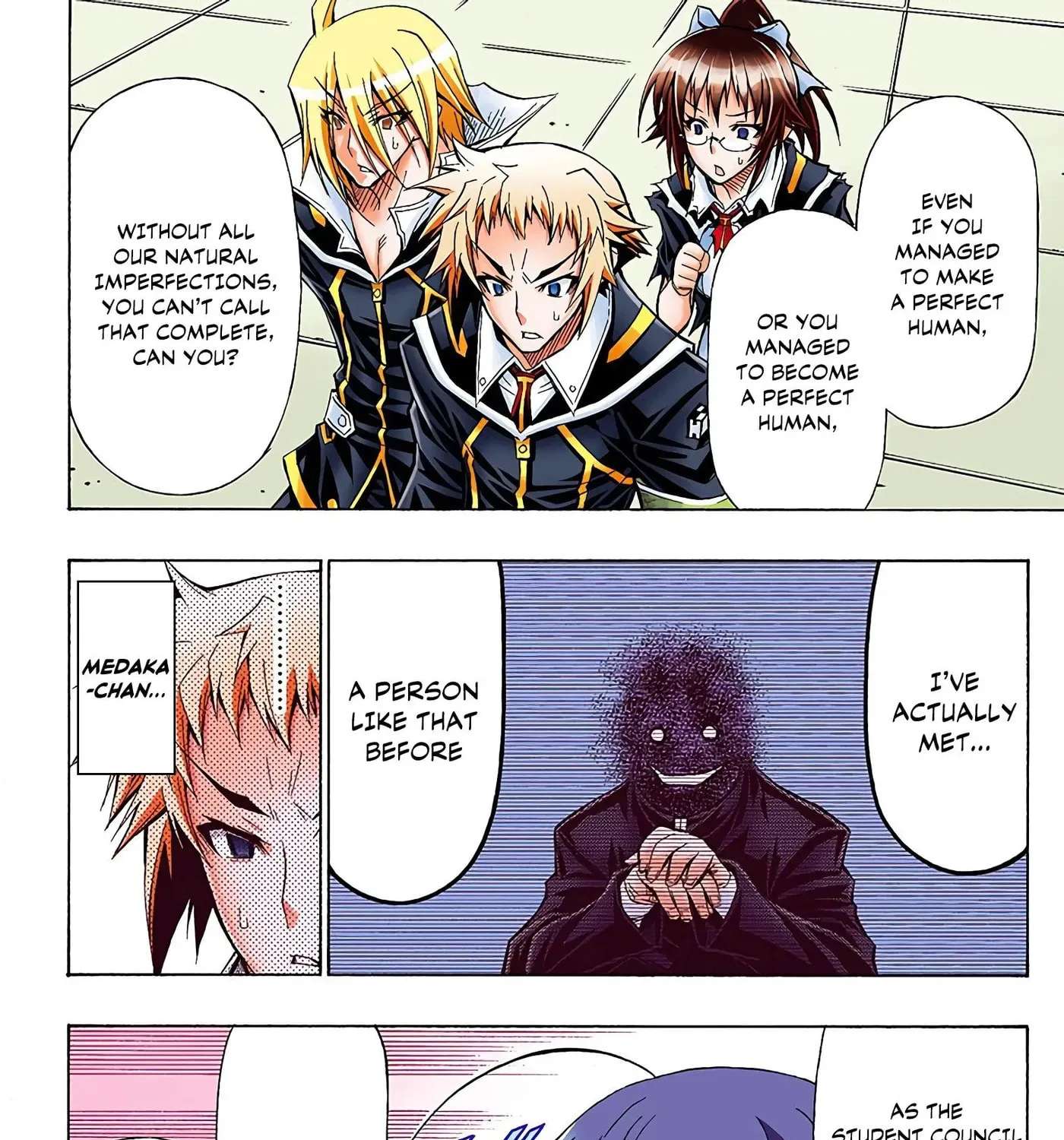 Medaka Box (Official Colored) Chapter 53 - page 23